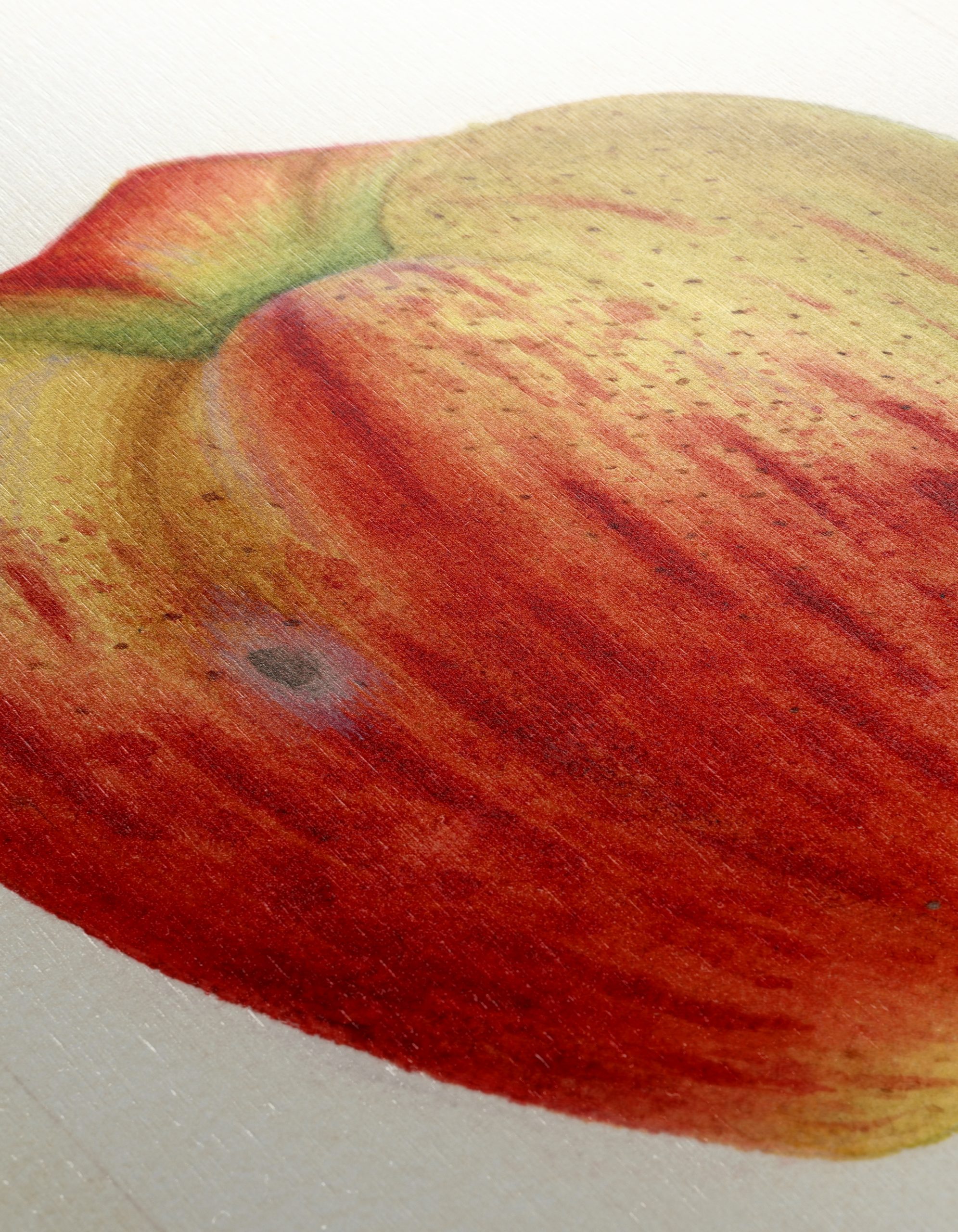 Stylized Apple Artwork in Abstract Style - Image 12