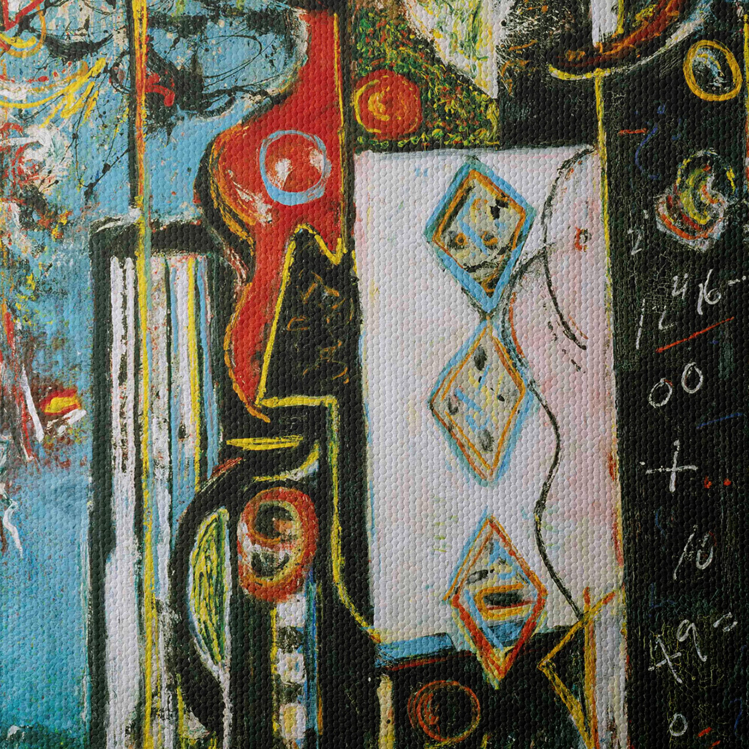 Jackson Pollock Male and Female Artwork - Image 4