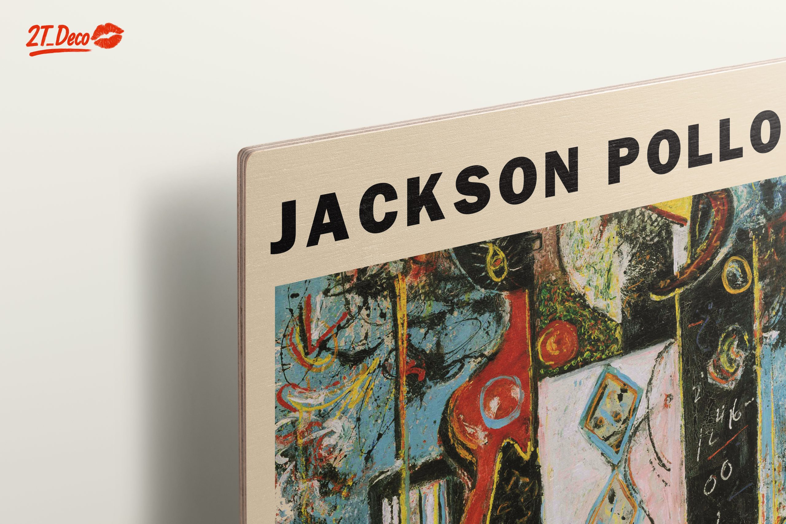 Jackson Pollock Male and Female Artwork - Image 15