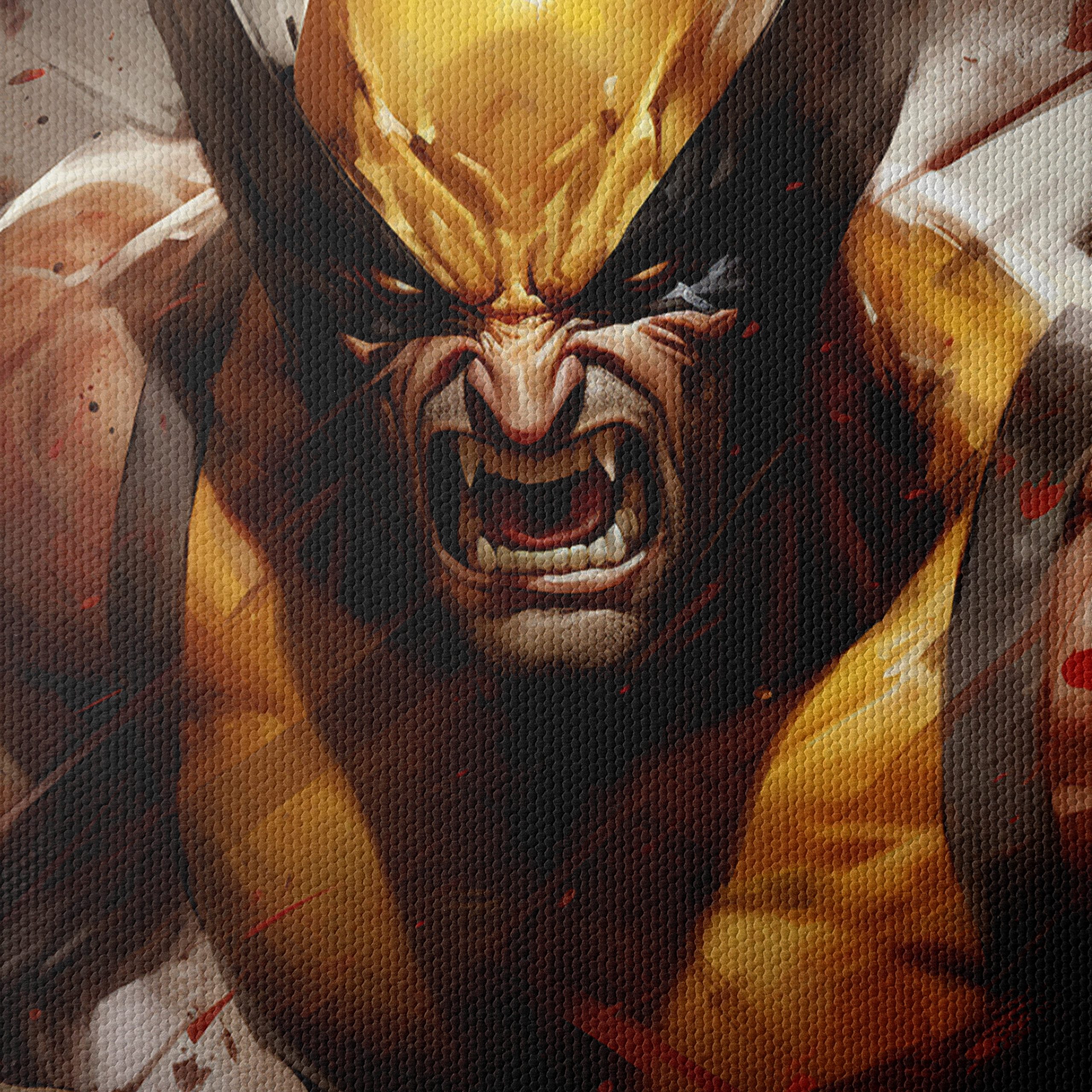 Fierce Wolverine Action Character Art - Image 4