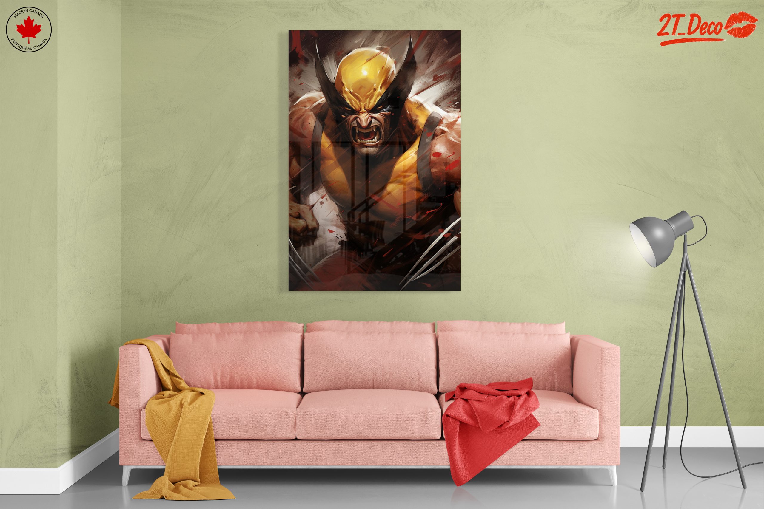 Fierce Wolverine Action Character Art - Image 7