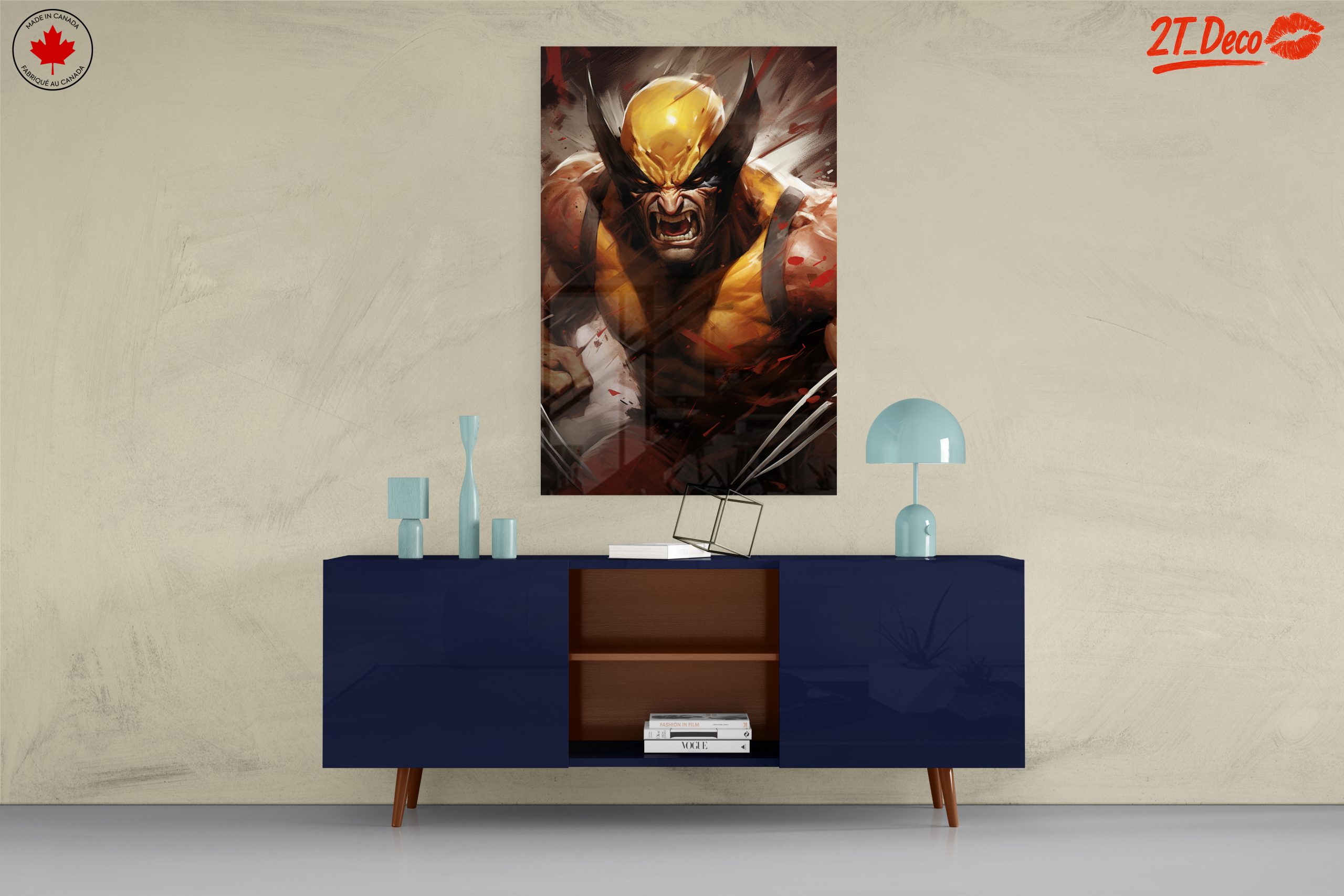 Fierce Wolverine Action Character Art - Image 8