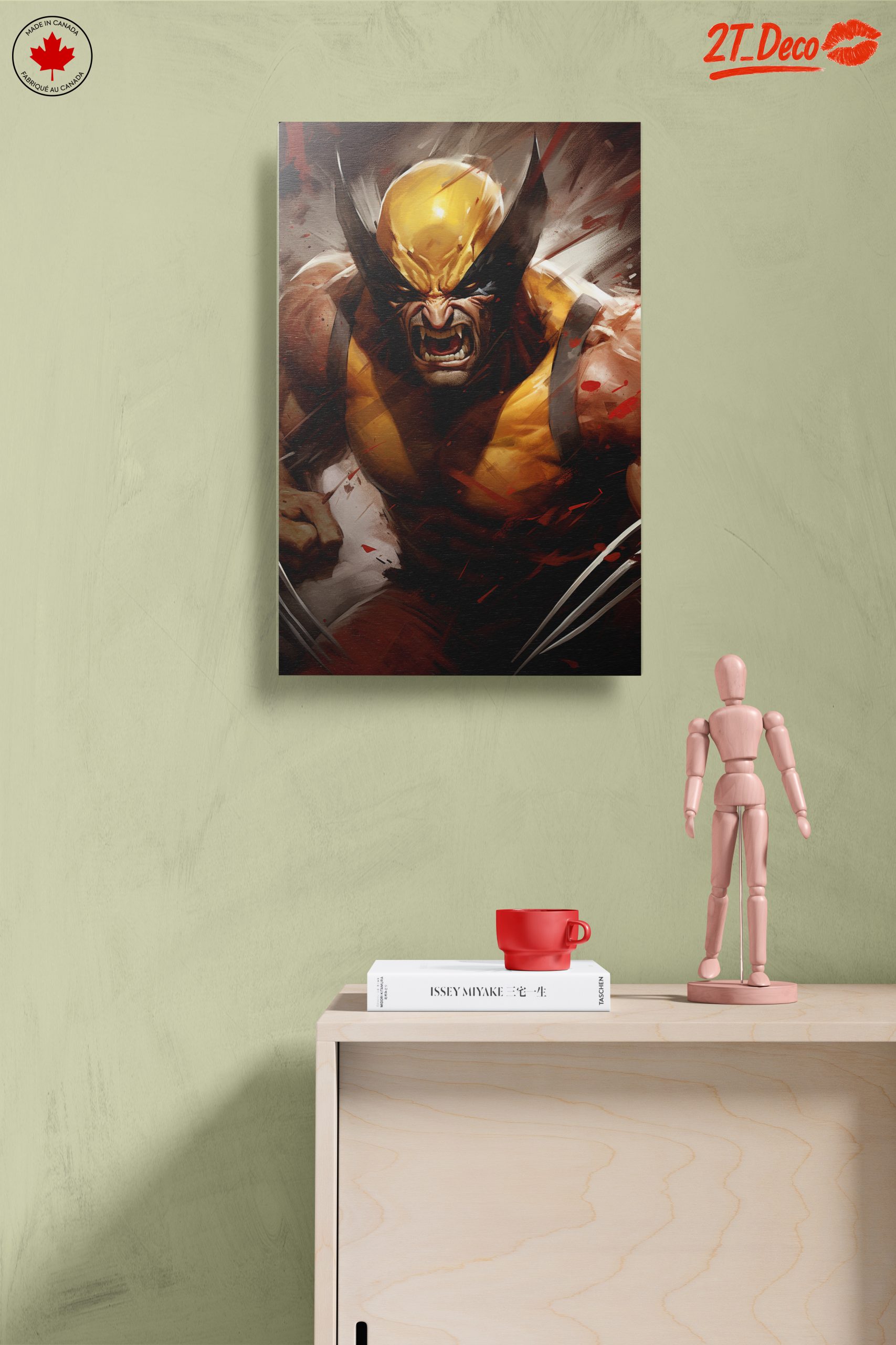 Fierce Wolverine Action Character Art - Image 14