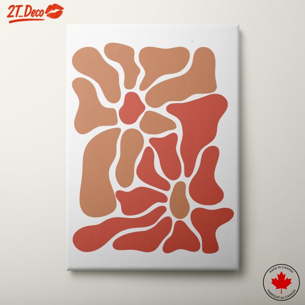 Organic Shapes Abstract Art 3
