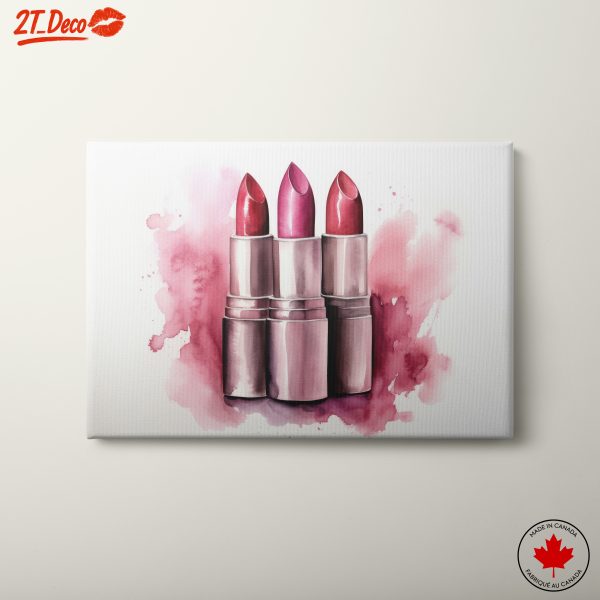 Beautiful Lipstick Art for Glamorous Spaces