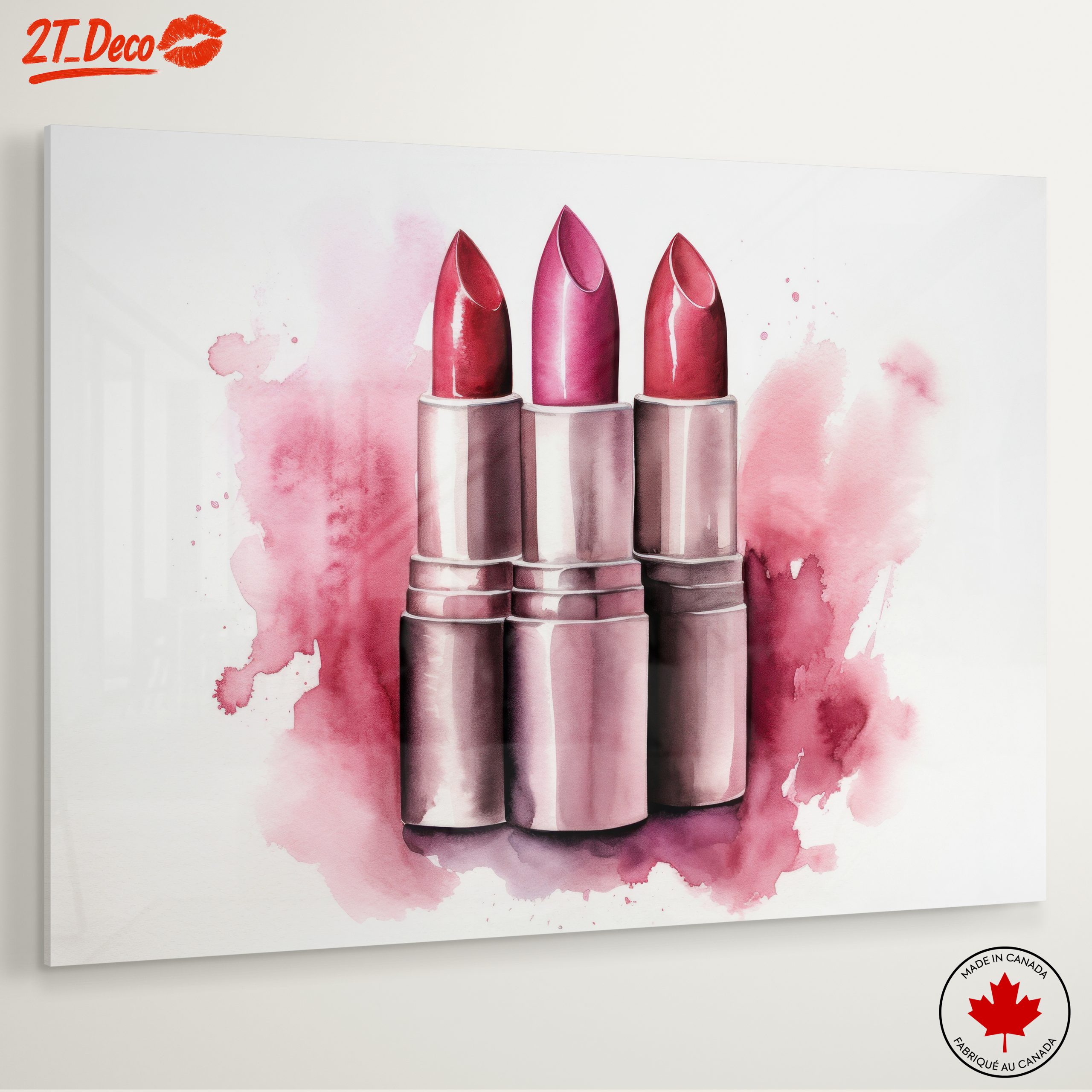 Beautiful Lipstick Art for Glamorous Spaces - Image 6