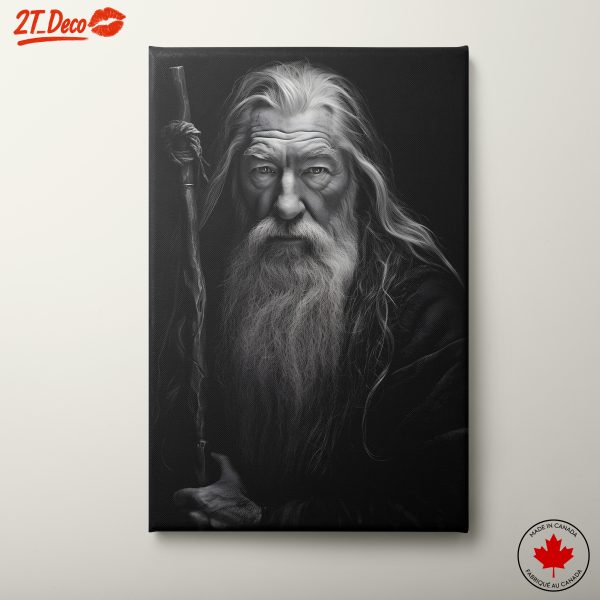 Dramatic Character Portrait Featuring a Wise Elder