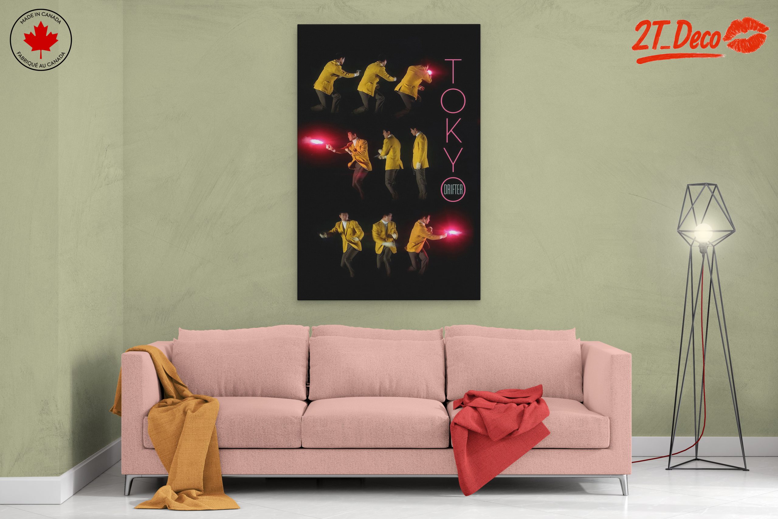 Dynamic Character Art Inspired by Tokyo Drifter - Image 2