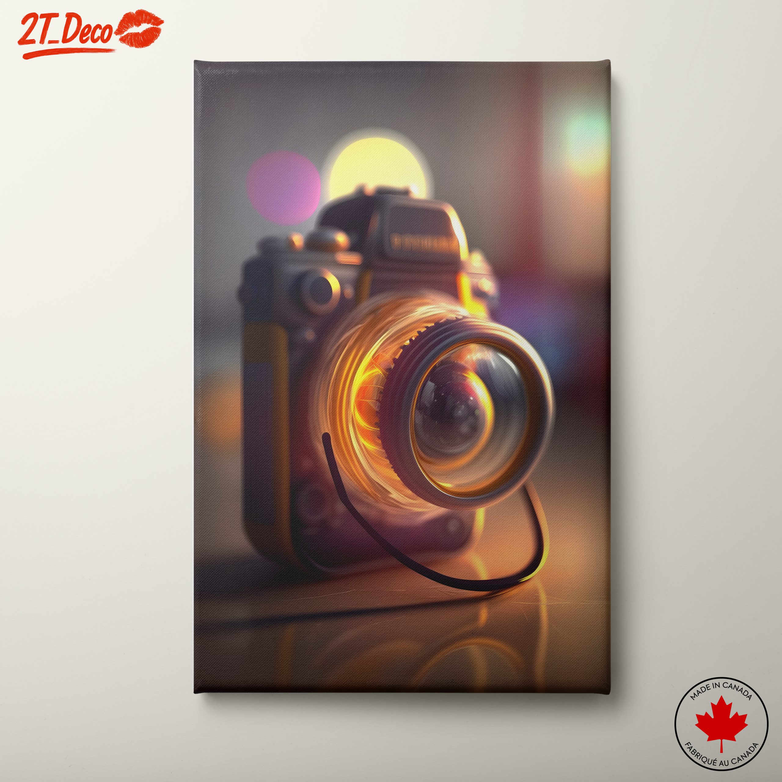 Art Inspired by Photography with Vivid Colors