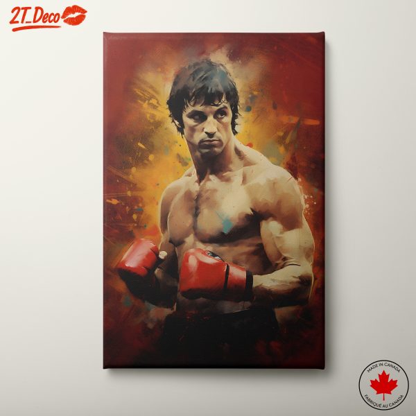 Vibrant Boxer Art for Sports Enthusiasts