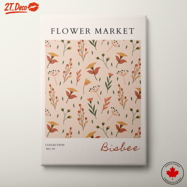 Flower Market Floral Artwork