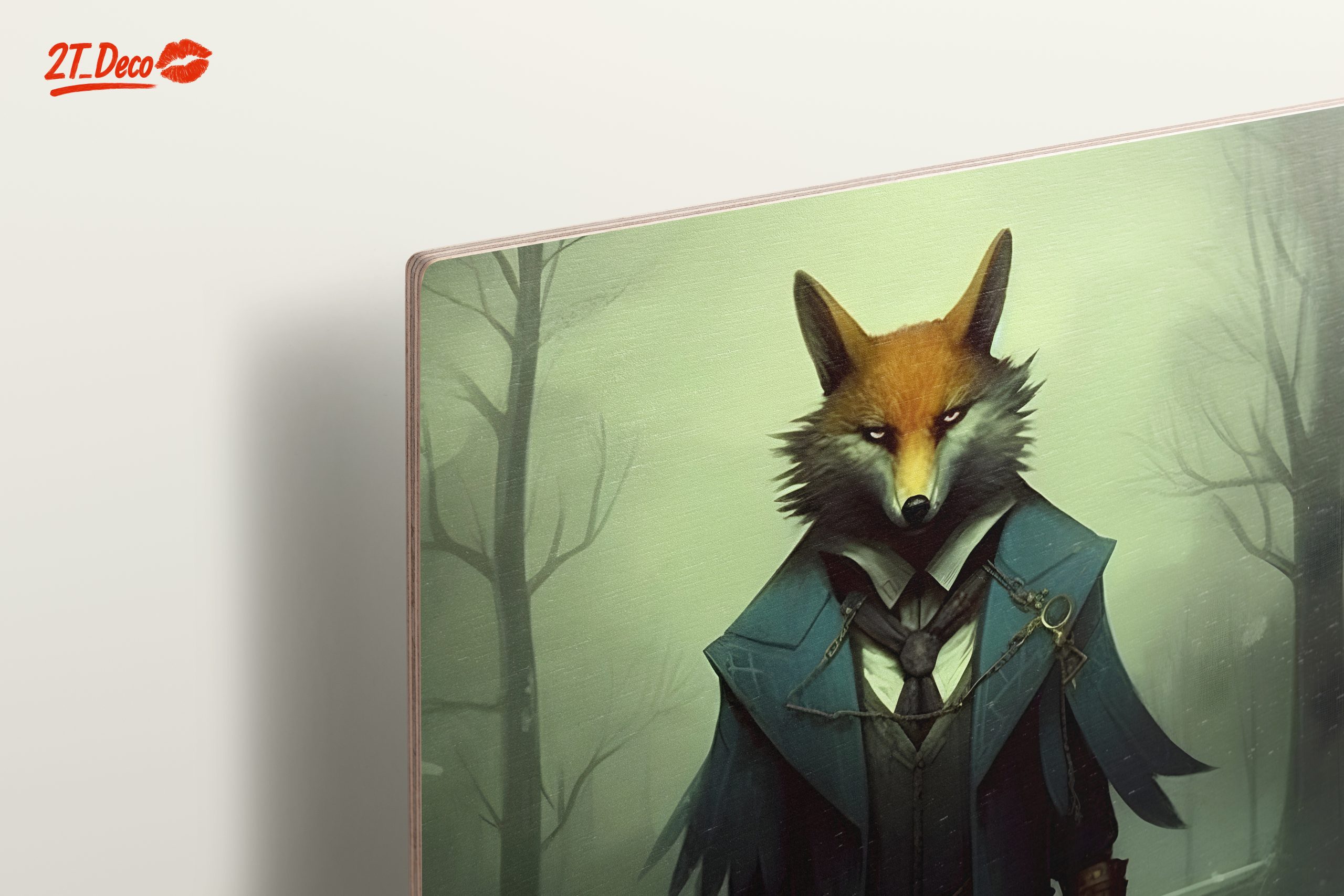 Stylized Fox Character in Dark Fantasy Setting - Image 15