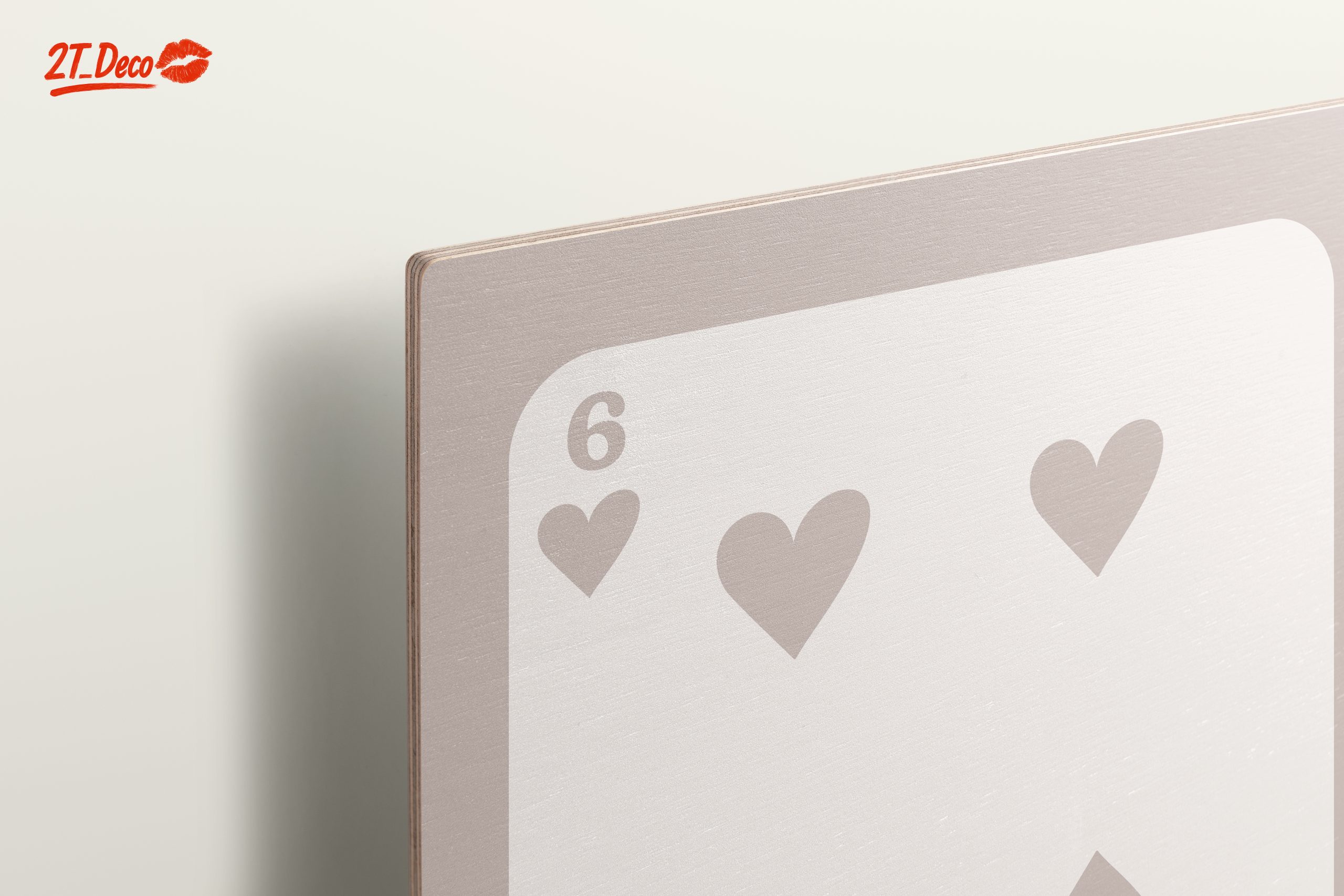 Minimalist Playing Card Design with Hearts - Image 15