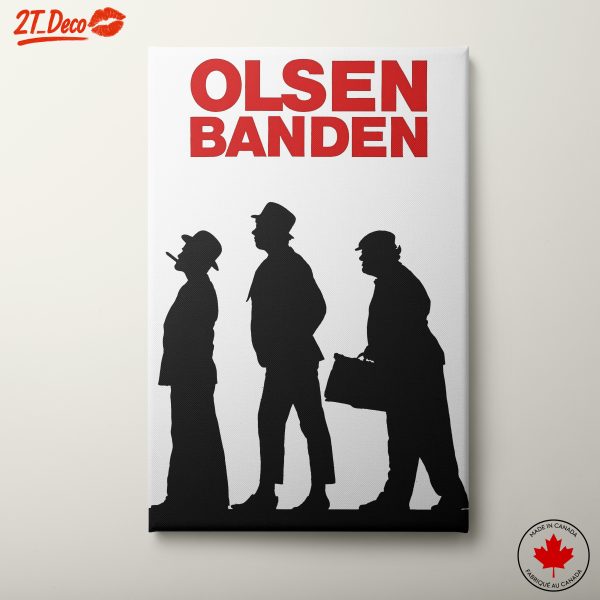 Olsen Banden Silhouette Character Artwork