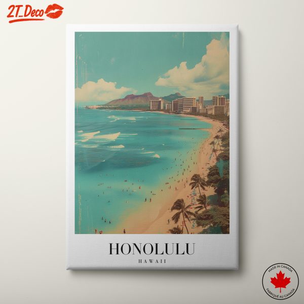 Honolulu Coastal Landscape Art