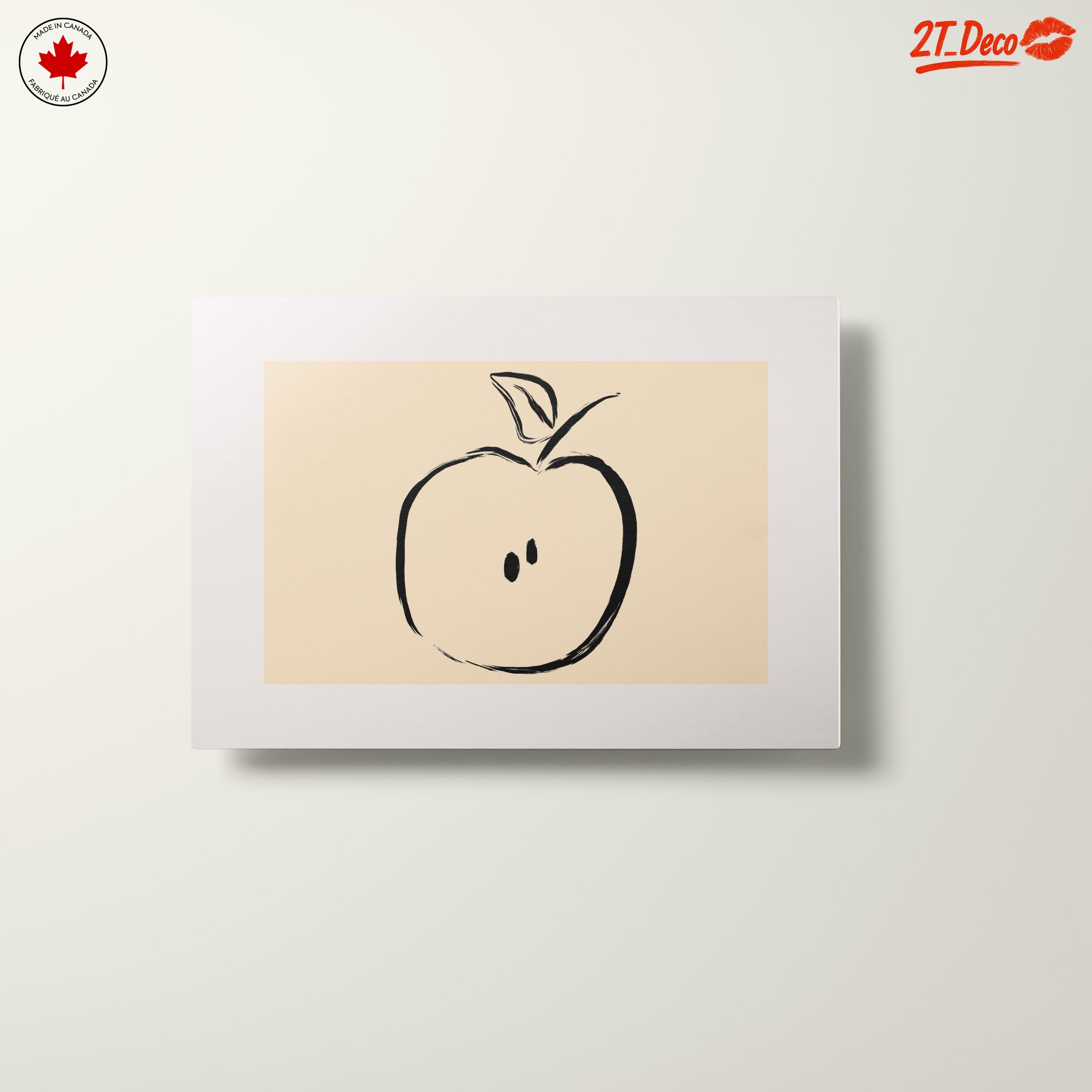 Stylized Abstract Apple Illustration - Image 10