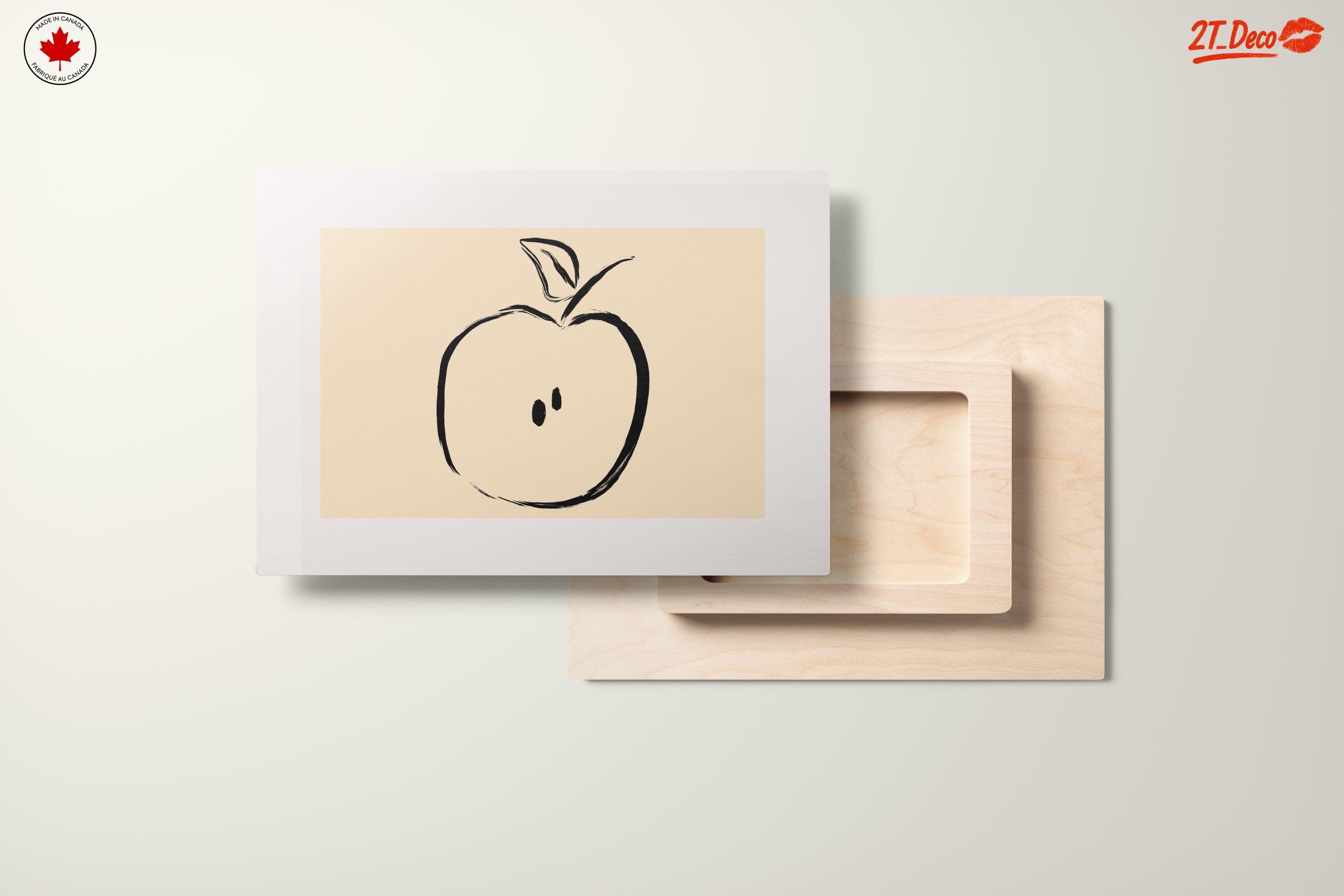 Stylized Abstract Apple Illustration - Image 11
