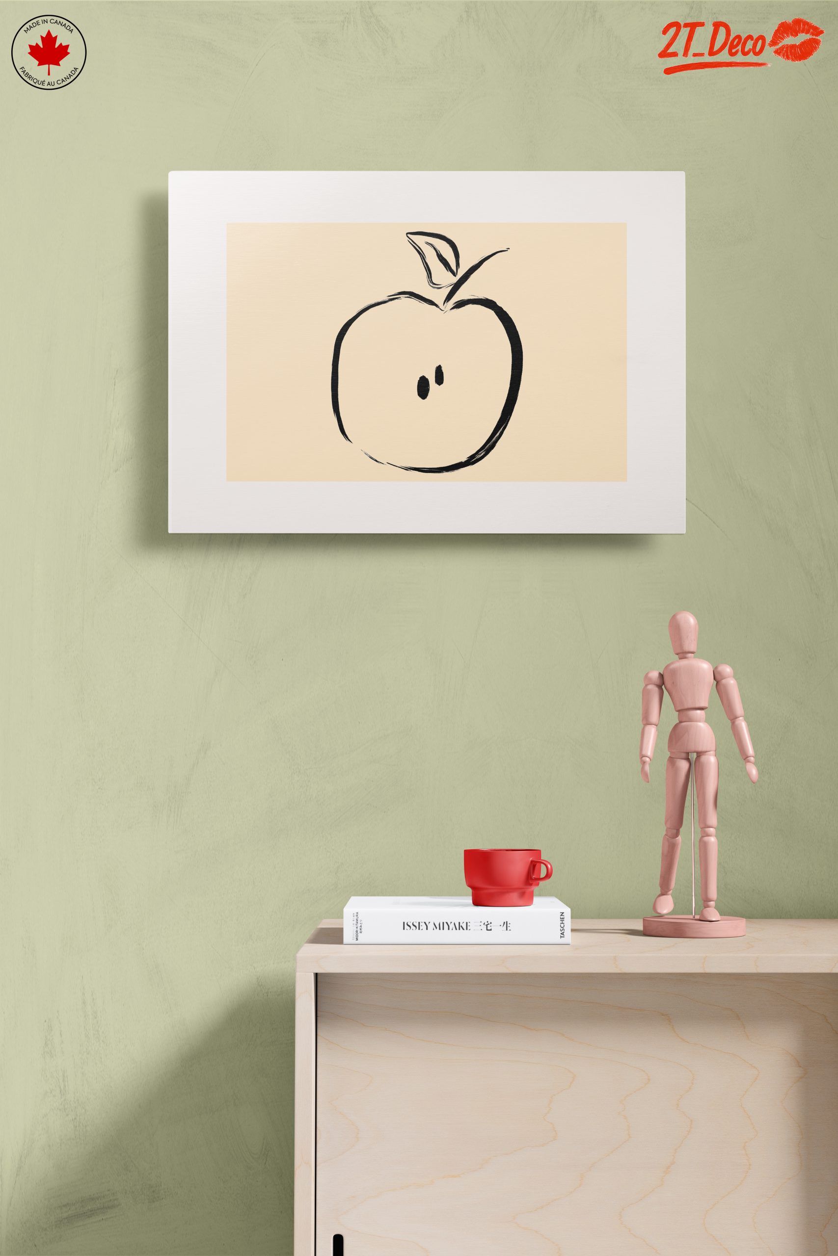 Stylized Abstract Apple Illustration - Image 14