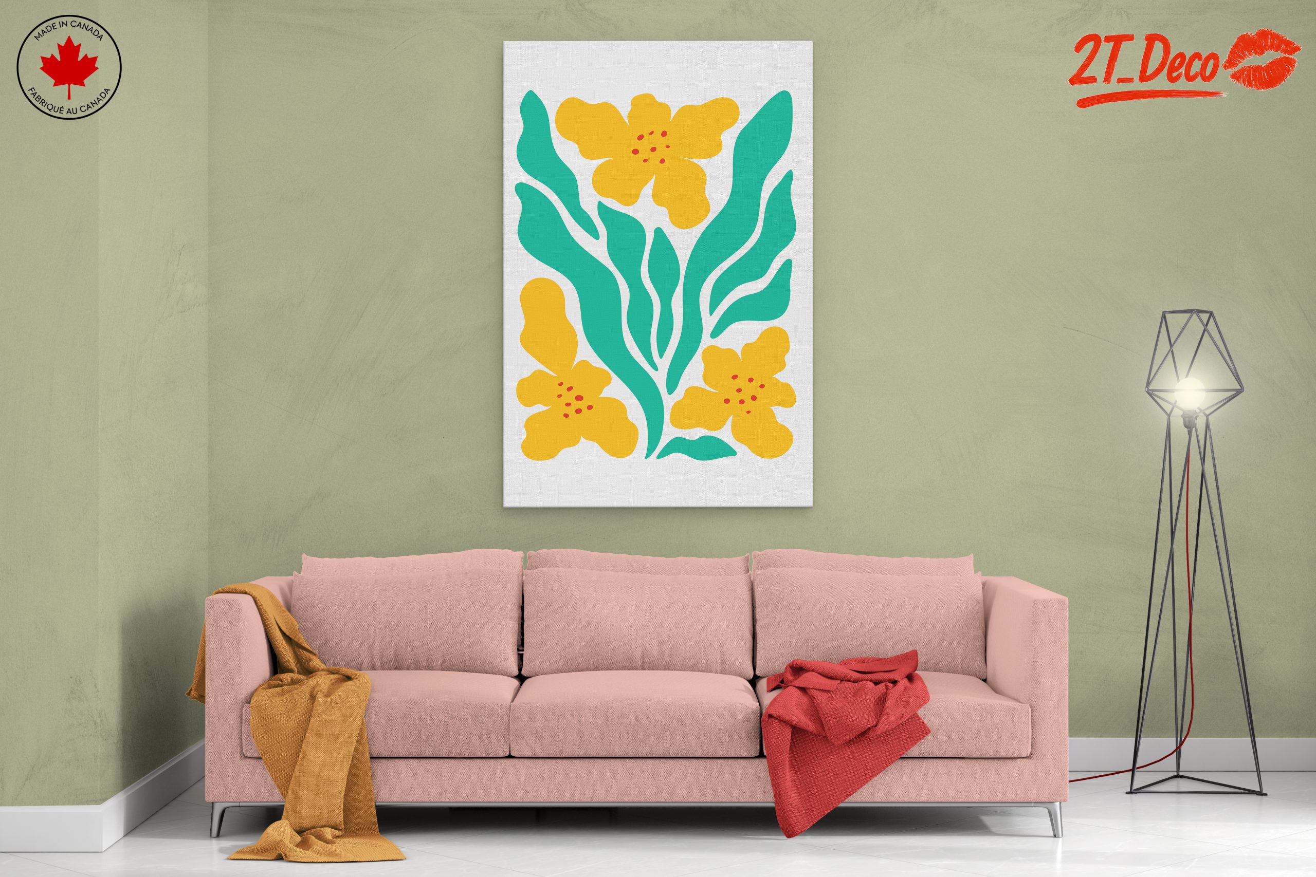 Vibrant Floral Arrangement Art 17 - Image 2