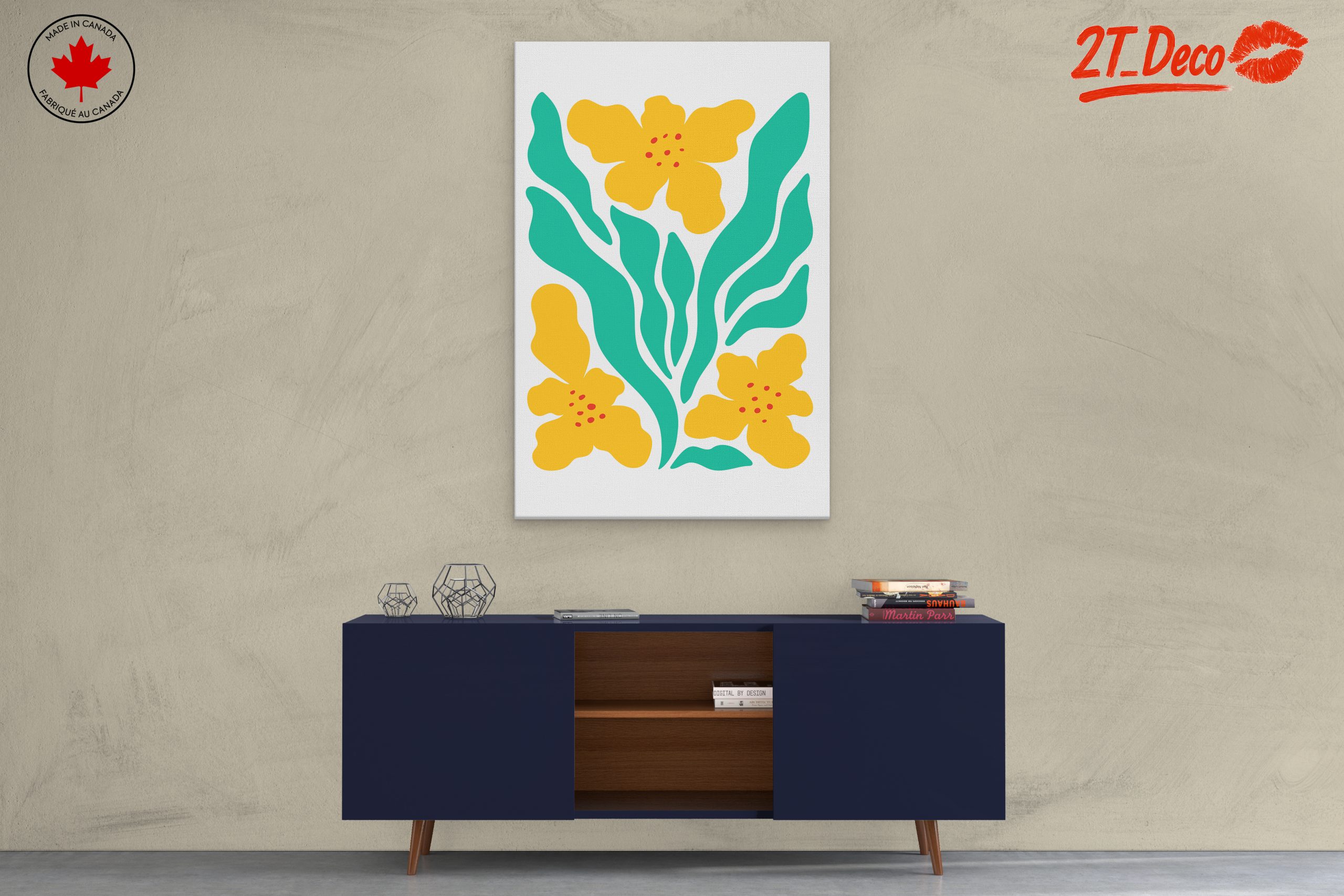 Vibrant Floral Arrangement Art 17 - Image 3