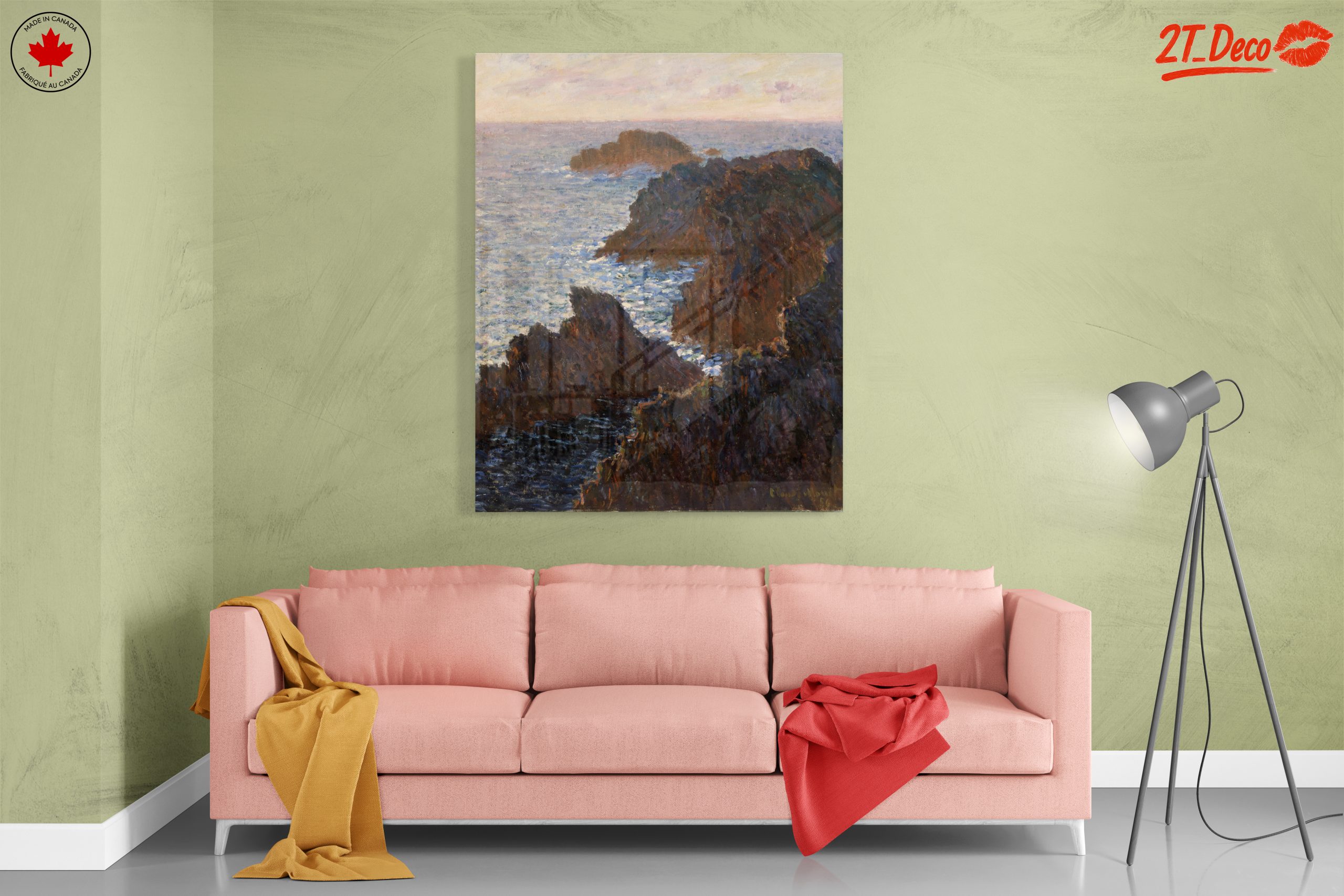 Coastal Abstract Landscape Art - Image 7