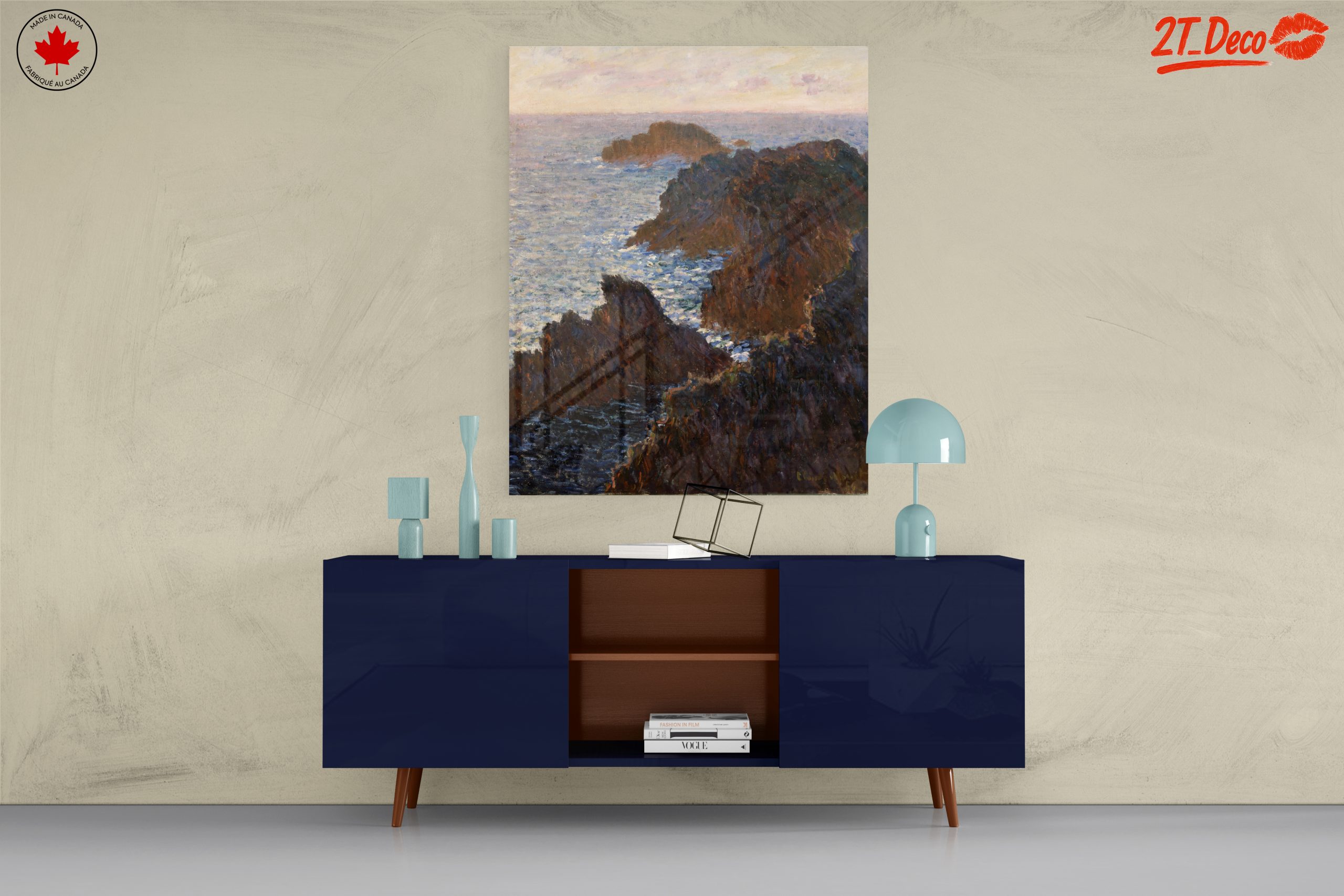 Coastal Abstract Landscape Art - Image 8