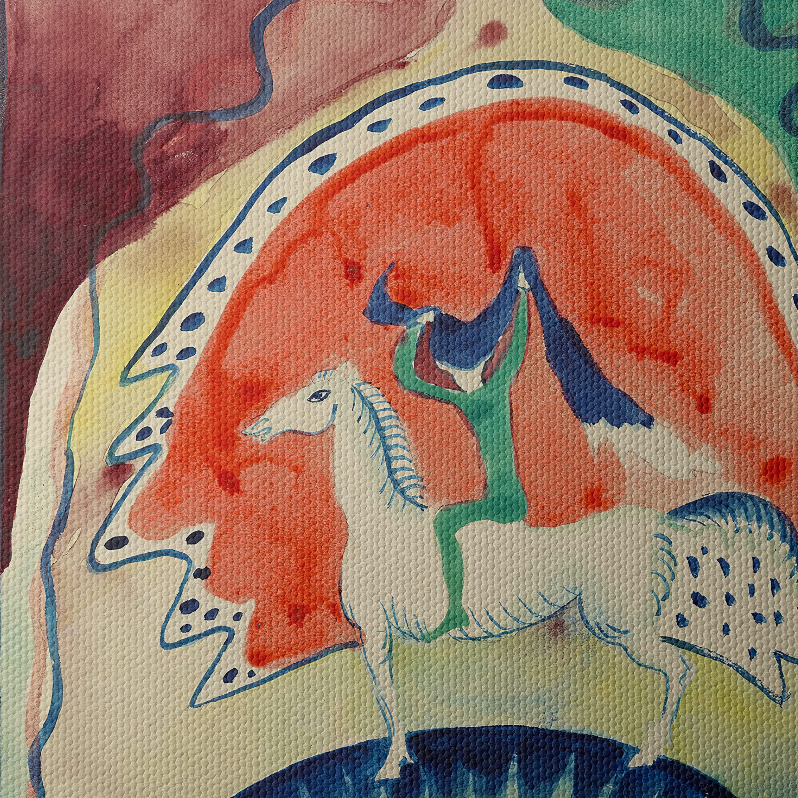 Whimsical Fantasy Character Watercolor Art - Image 4