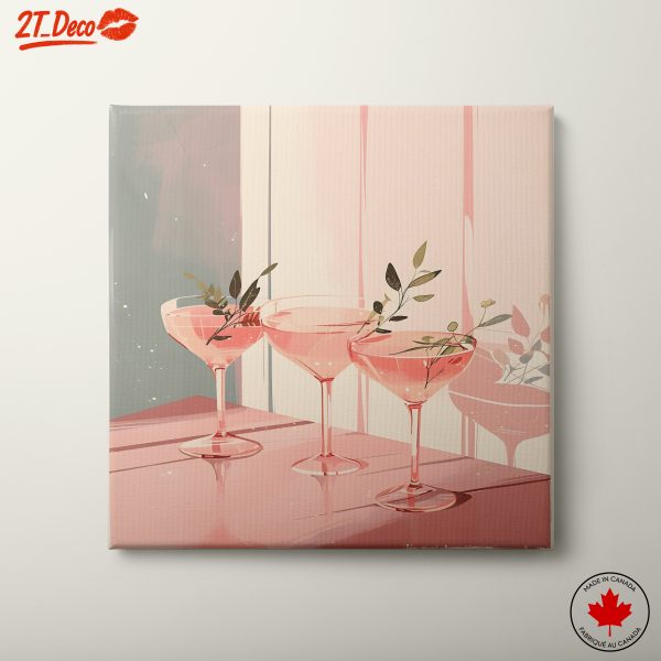 Stylish Abstract Cocktail Art