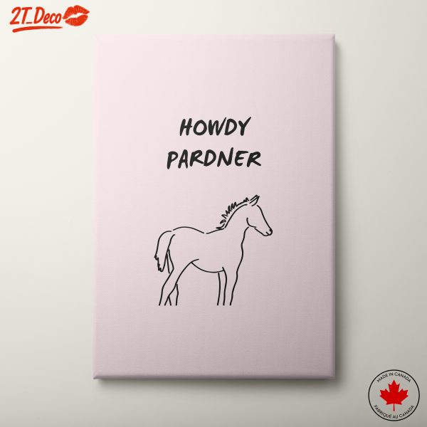Playful Illustration of a Horse