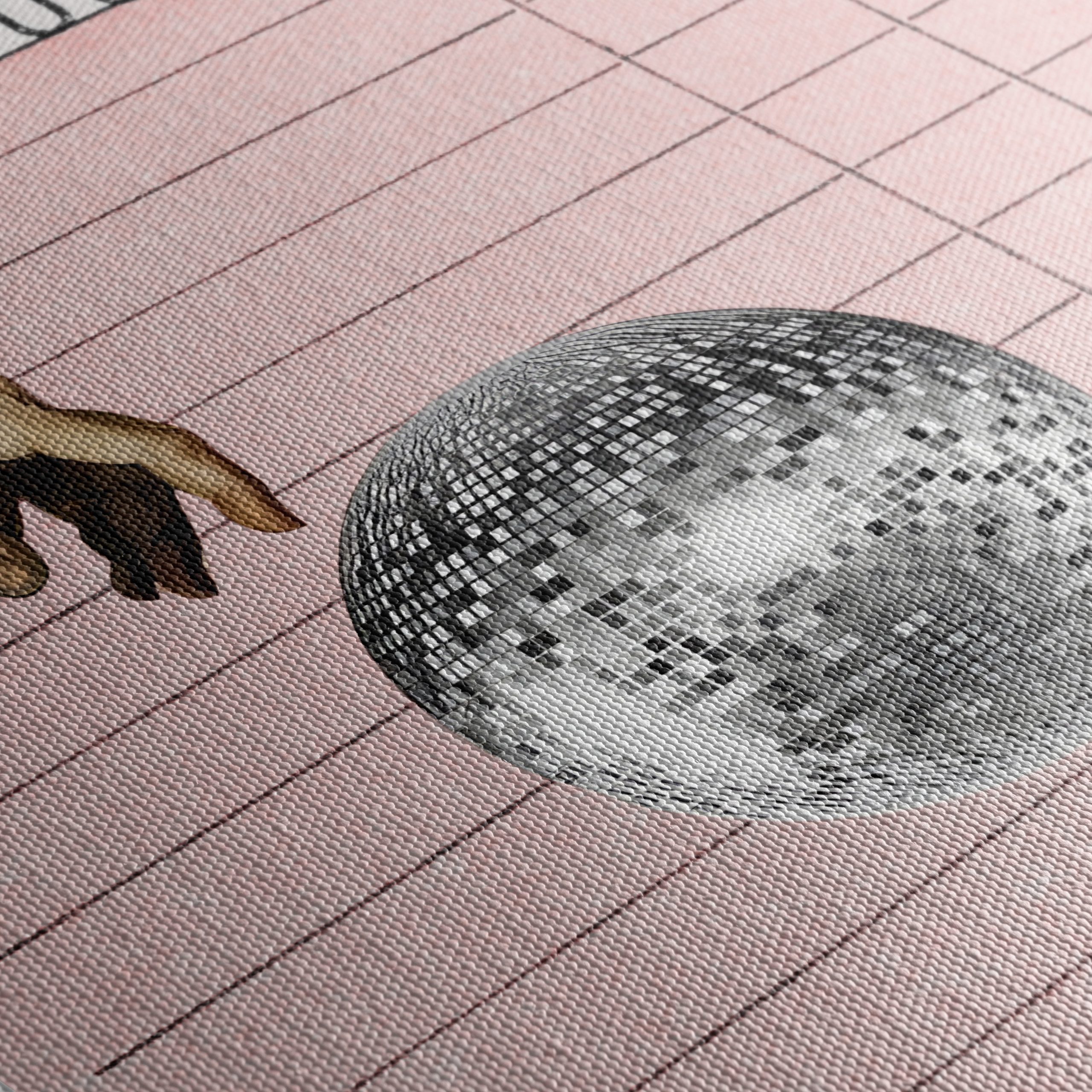 Surreal Hand and Disco Ball Art - Image 5