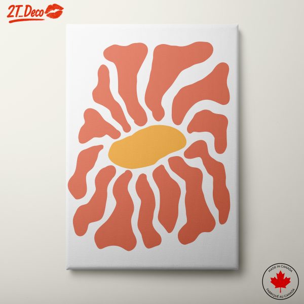 Stylized Colorful Abstract Cloud Art