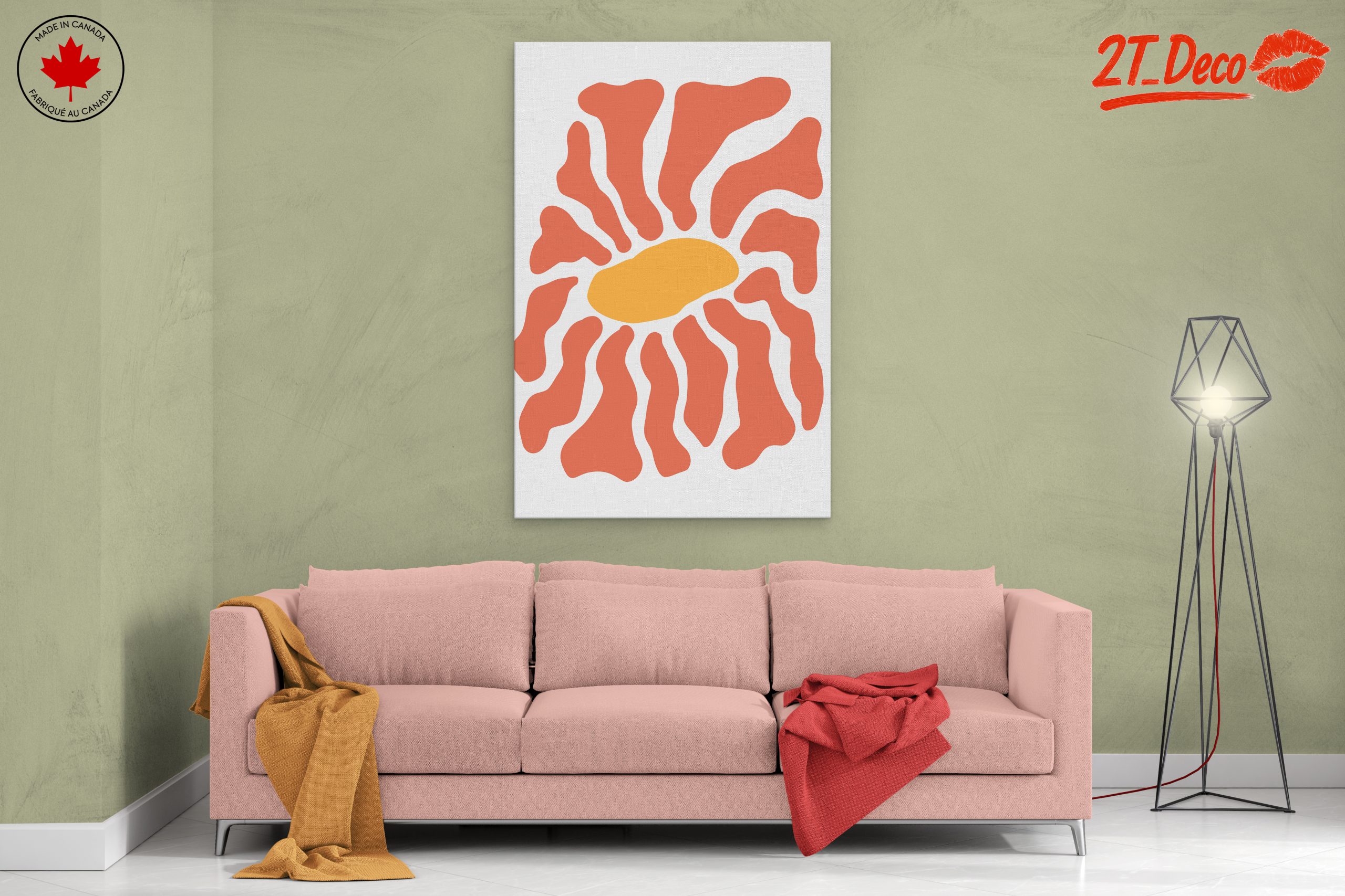 Stylized Colorful Abstract Cloud Art - Image 2