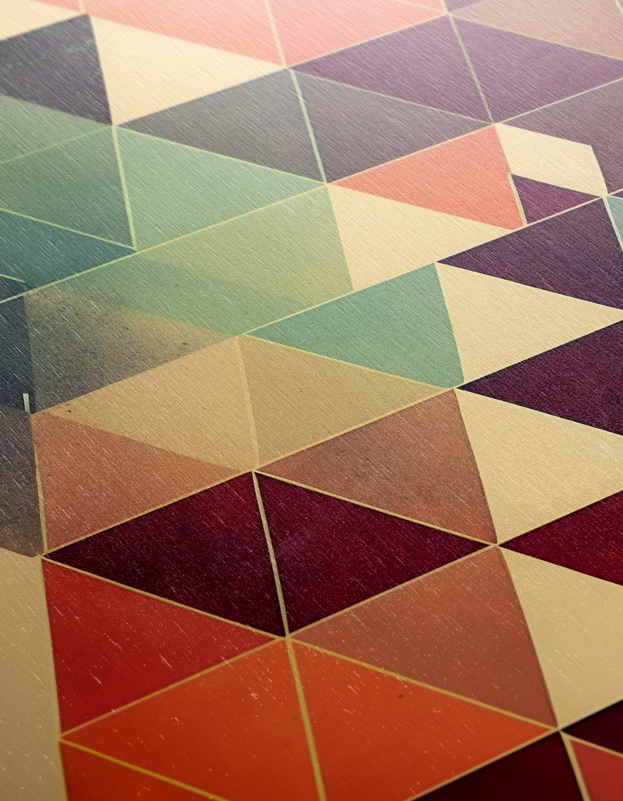 Dynamic Triangular Abstract Artwork - Image 12