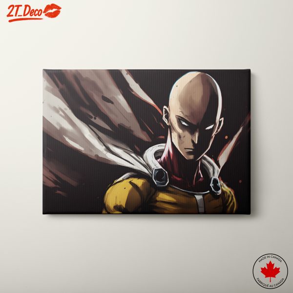 One Punch Man Anime Artwork Featuring Saitama