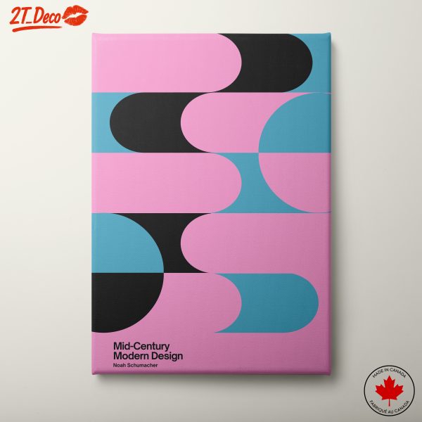 Mid-Century Modern Geometric Art