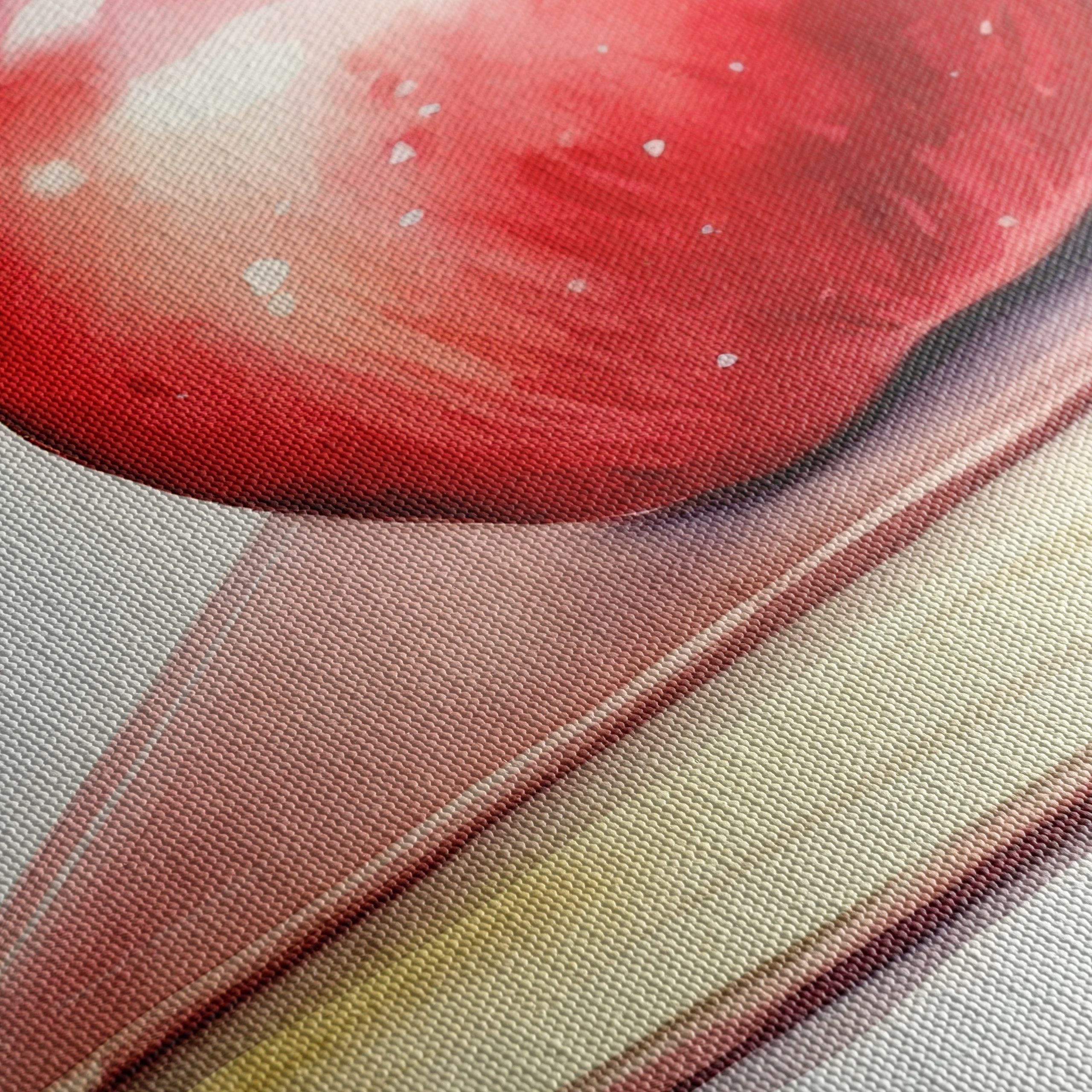 Stylized Apple on Book Artwork - Image 5