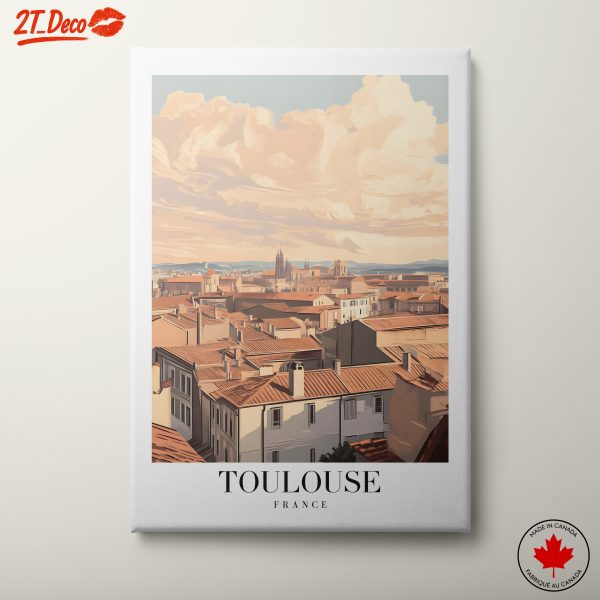 Stunning View of Toulouse, France
