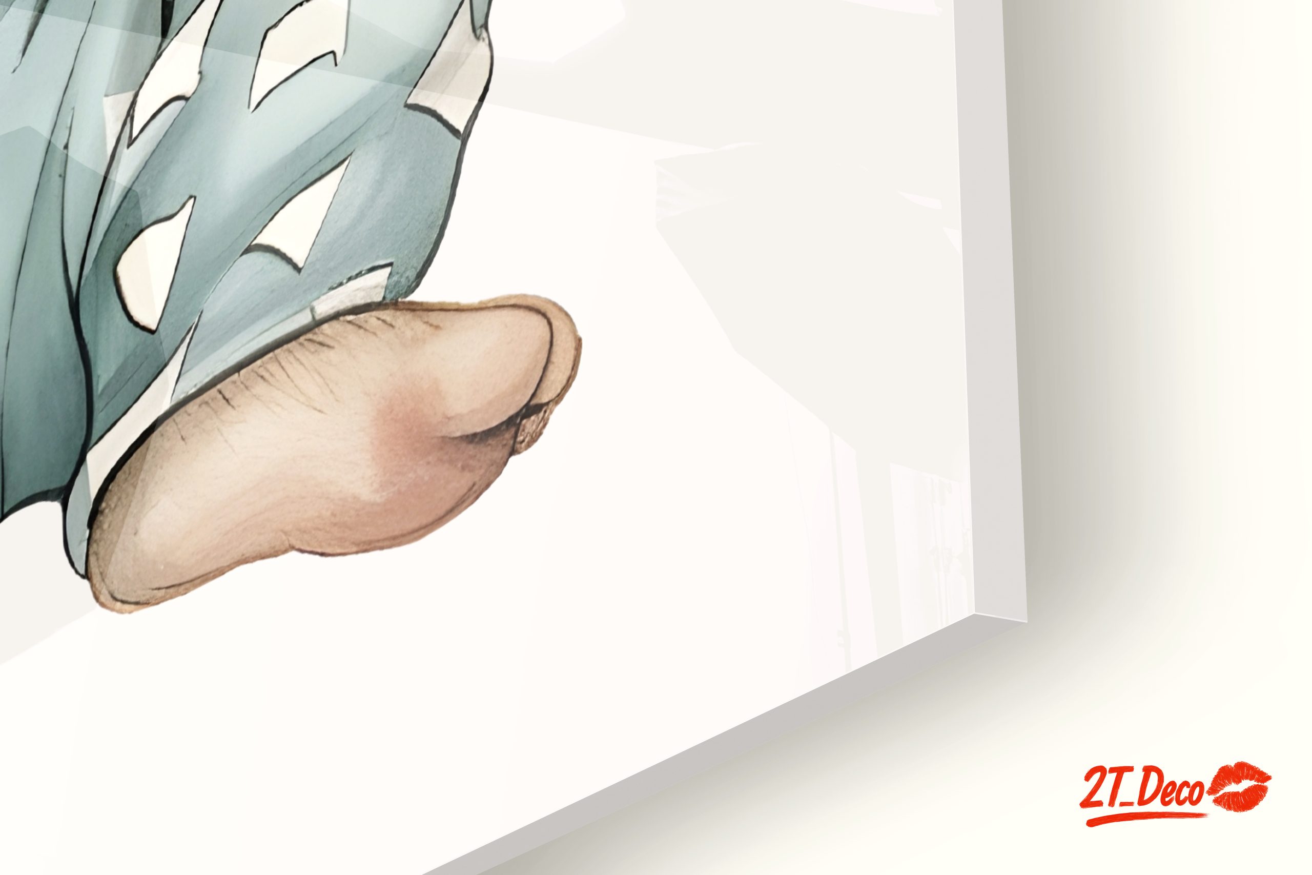 Charming Whimsical Rabbit Reading a Book - Image 9