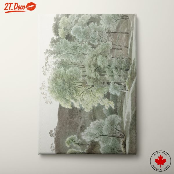 Lush Greenery in Serene Landscape
