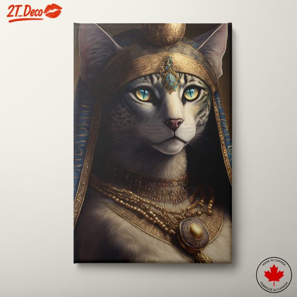 Stunning Ancient Egyptian Cat Art