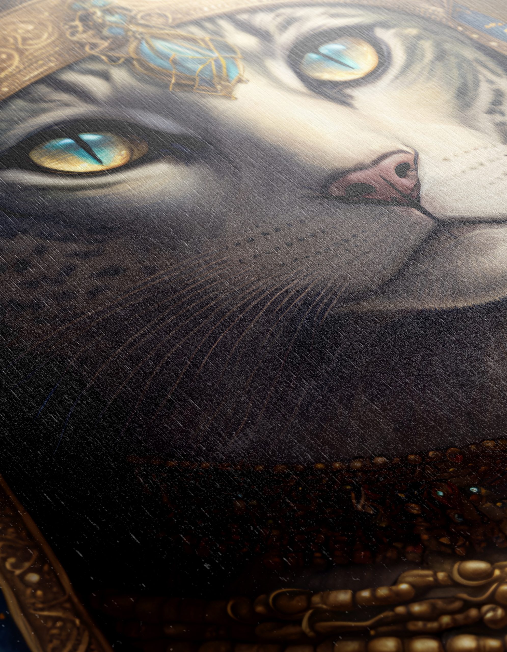 Stunning Ancient Egyptian Cat Art - Image 12