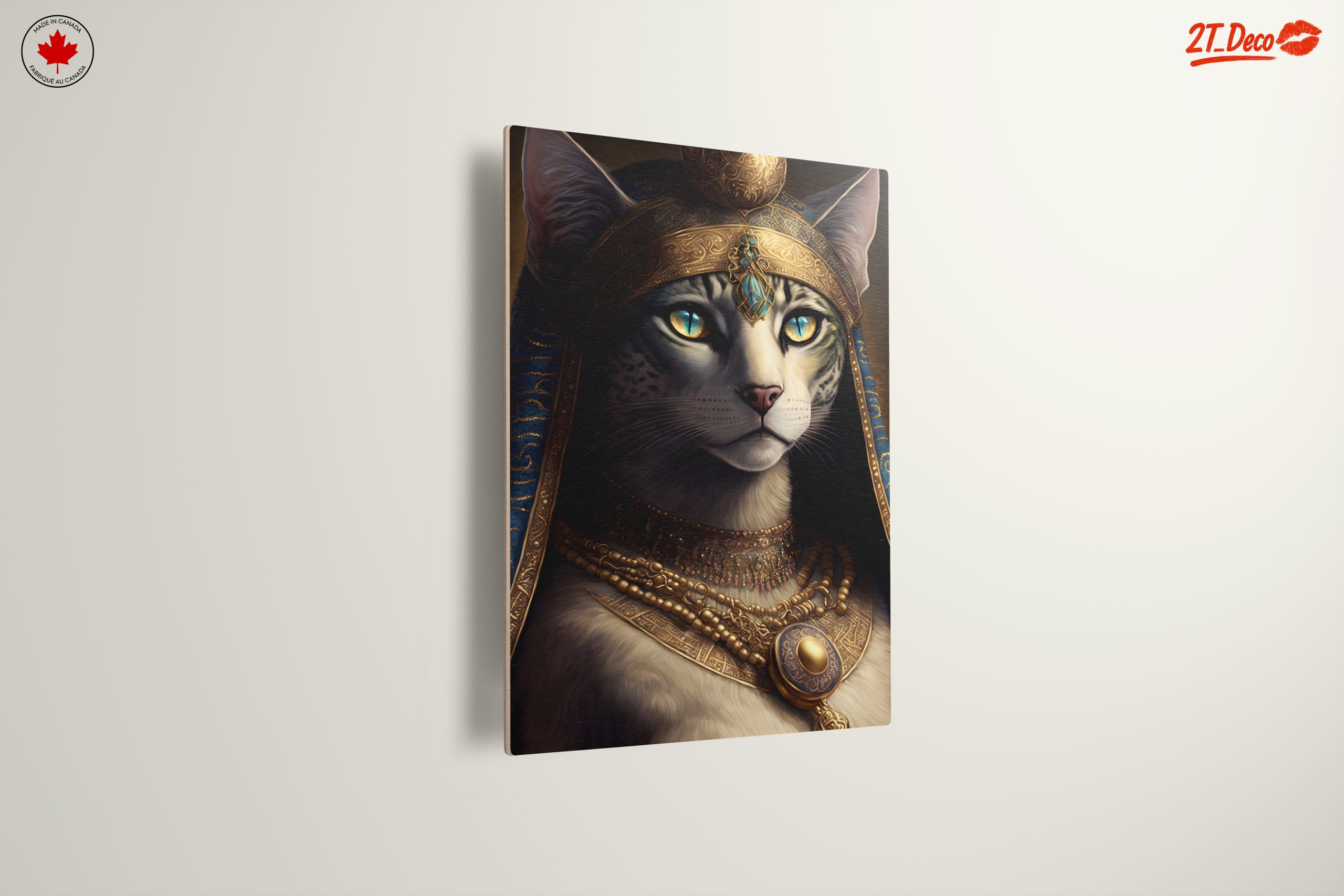 Stunning Ancient Egyptian Cat Art - Image 13