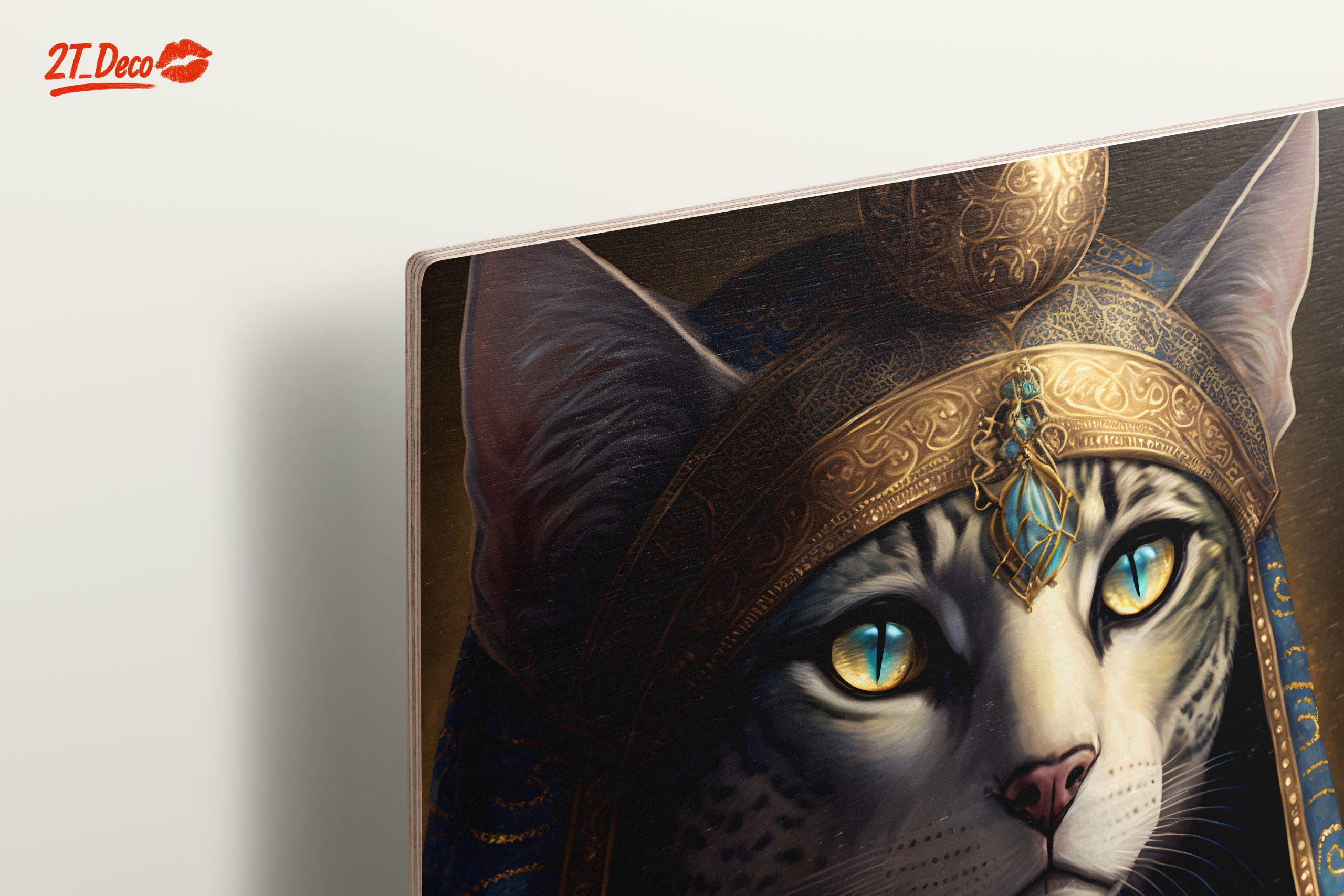 Stunning Ancient Egyptian Cat Art - Image 15