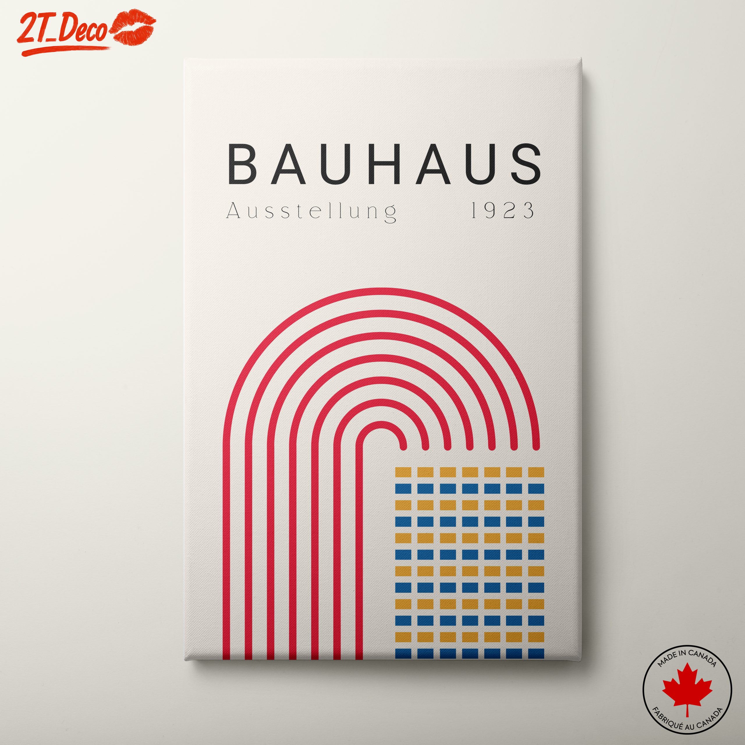 Bauhaus Exhibition Style Artwork