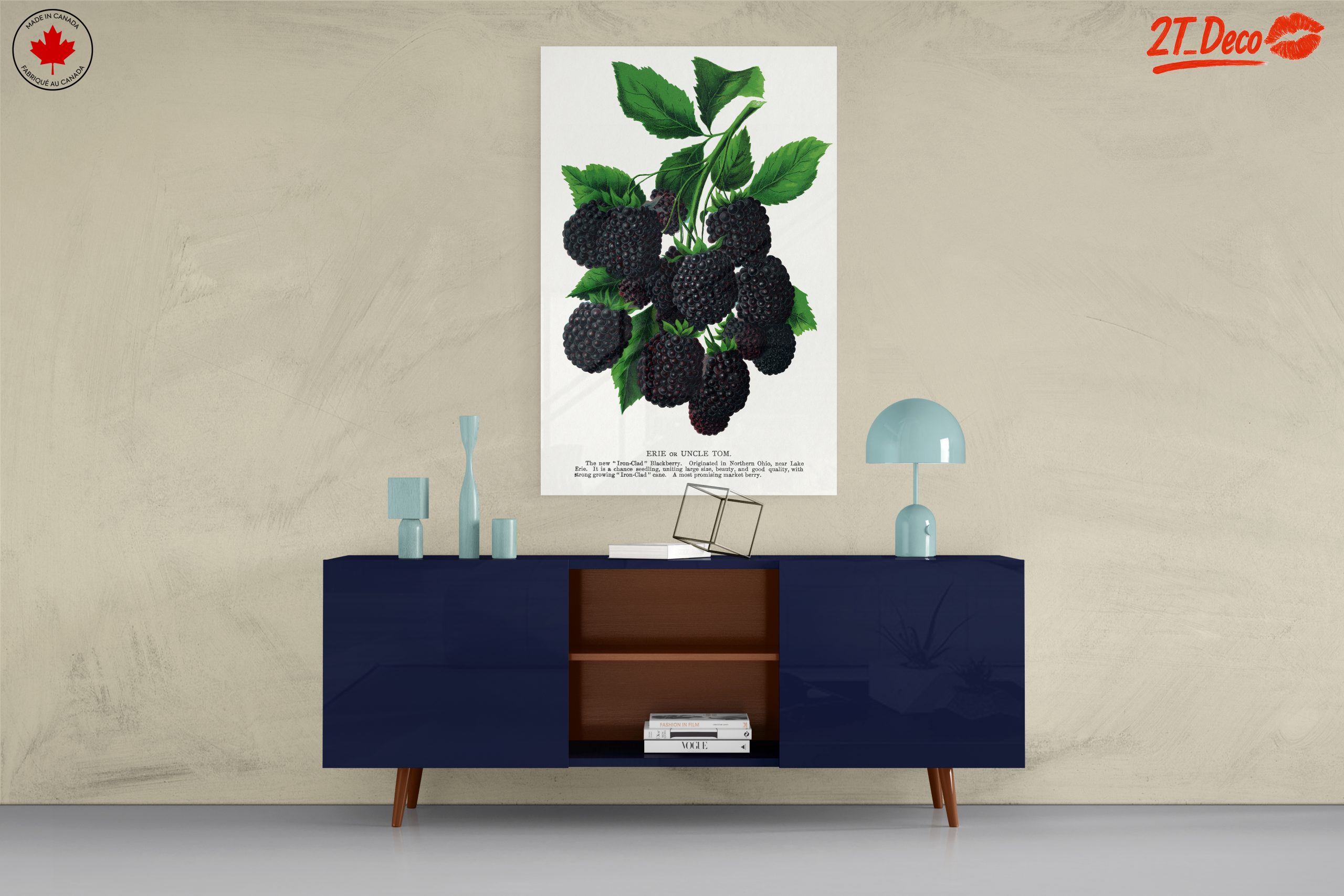 Blackberry Botanical Illustration - Image 8