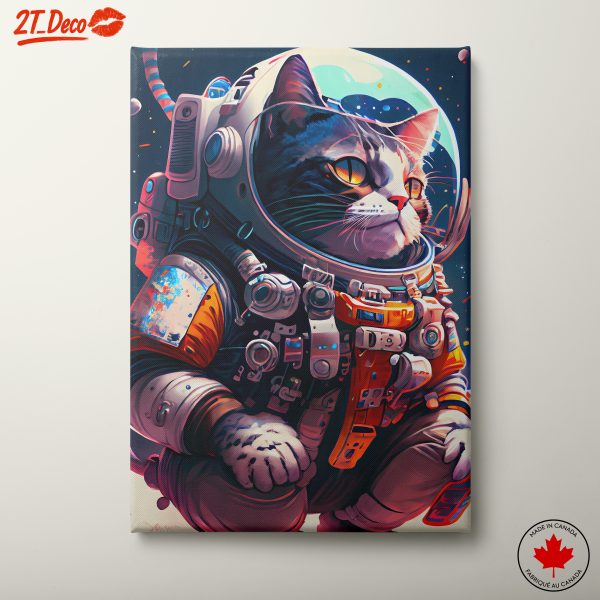 Cat Astronaut Adventure in Space
