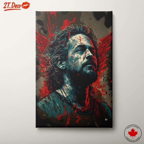 Vibrant Contemporary Portrait of a Character
