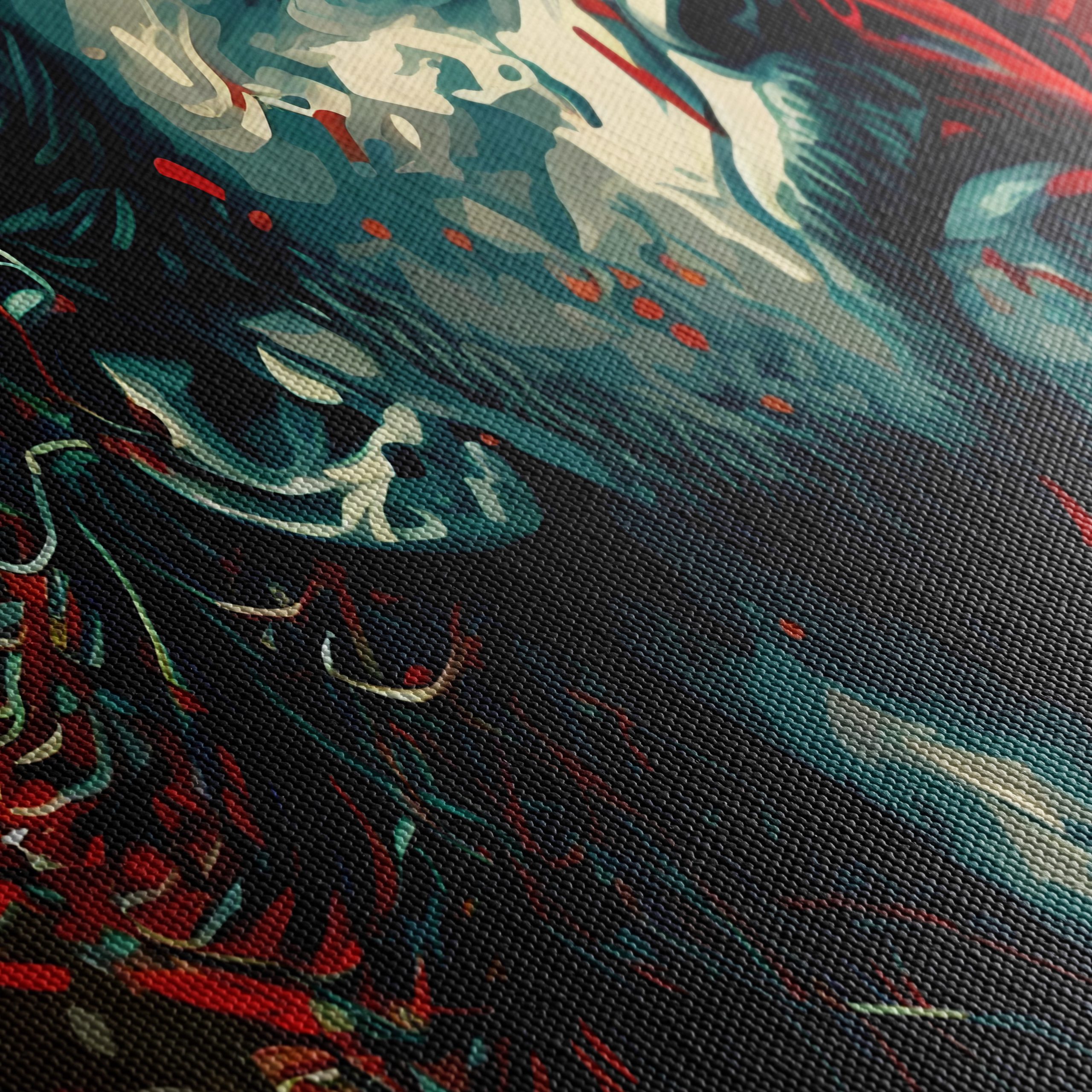 Vibrant Contemporary Portrait of a Character - Image 5