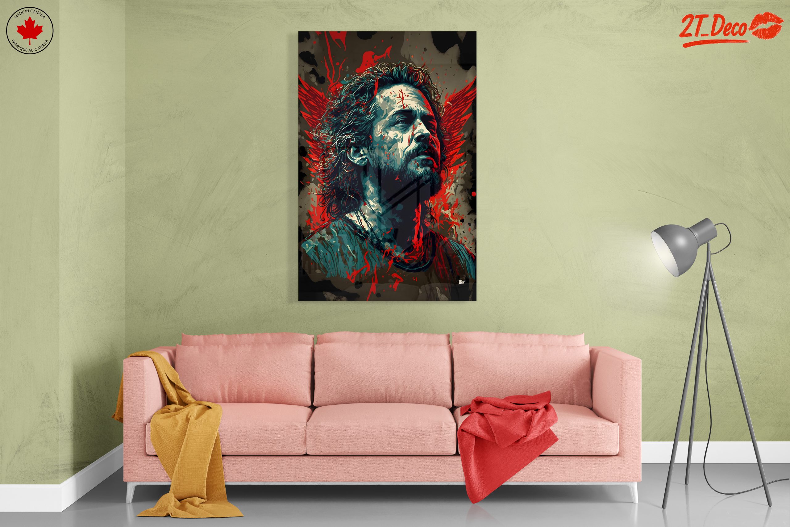 Vibrant Contemporary Portrait of a Character - Image 7