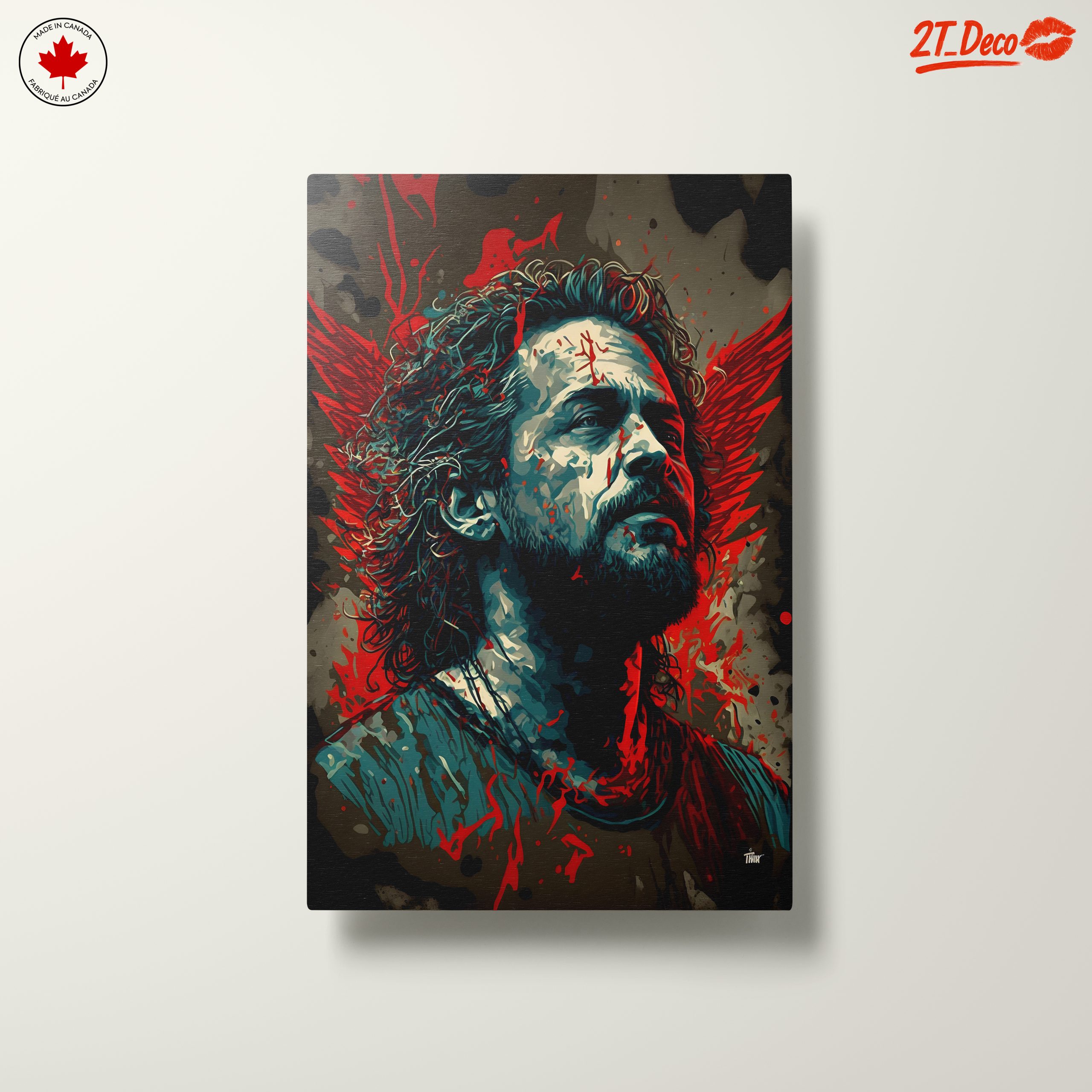 Vibrant Contemporary Portrait of a Character - Image 10